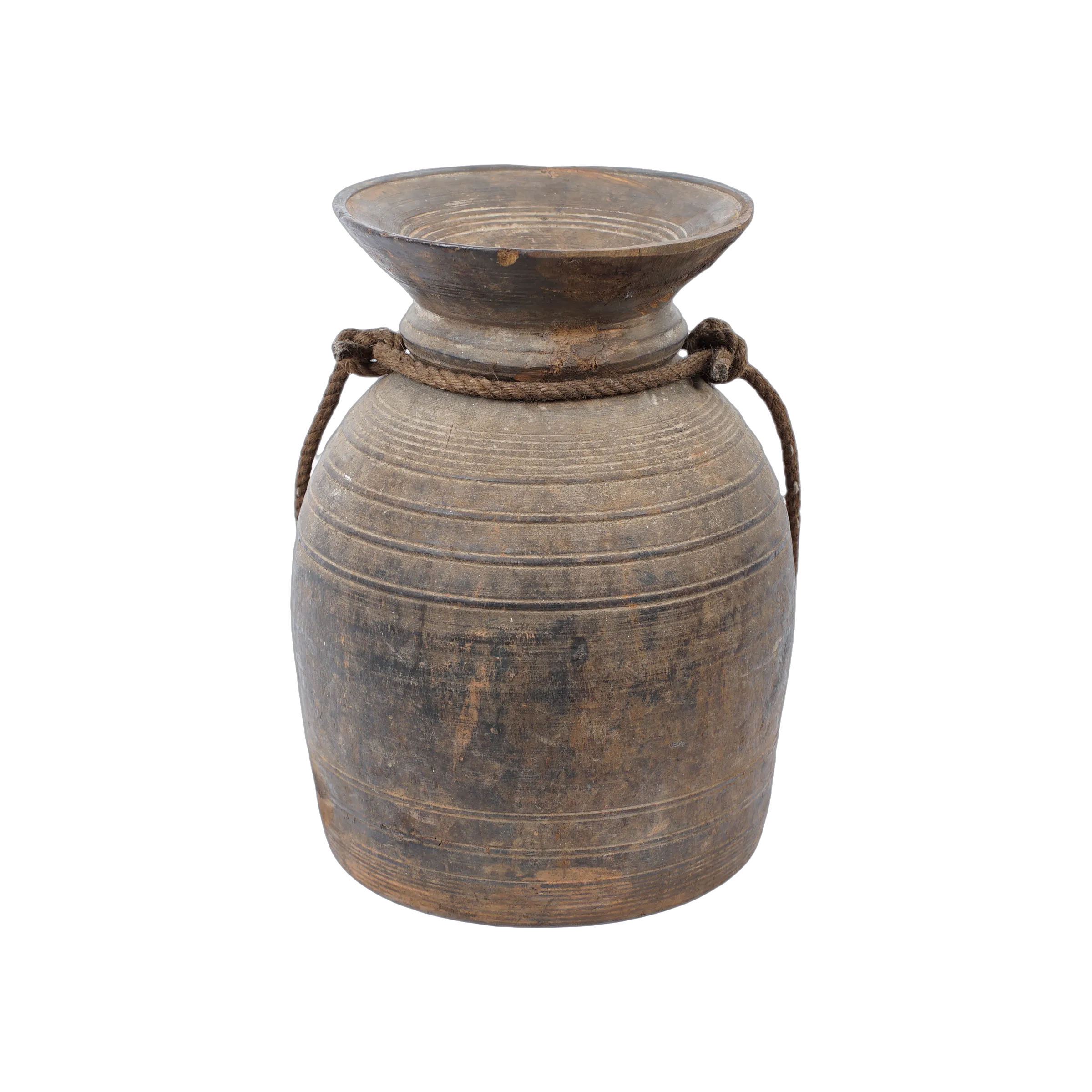 Tosh - Pot ancien en bois n°10 - vue 3