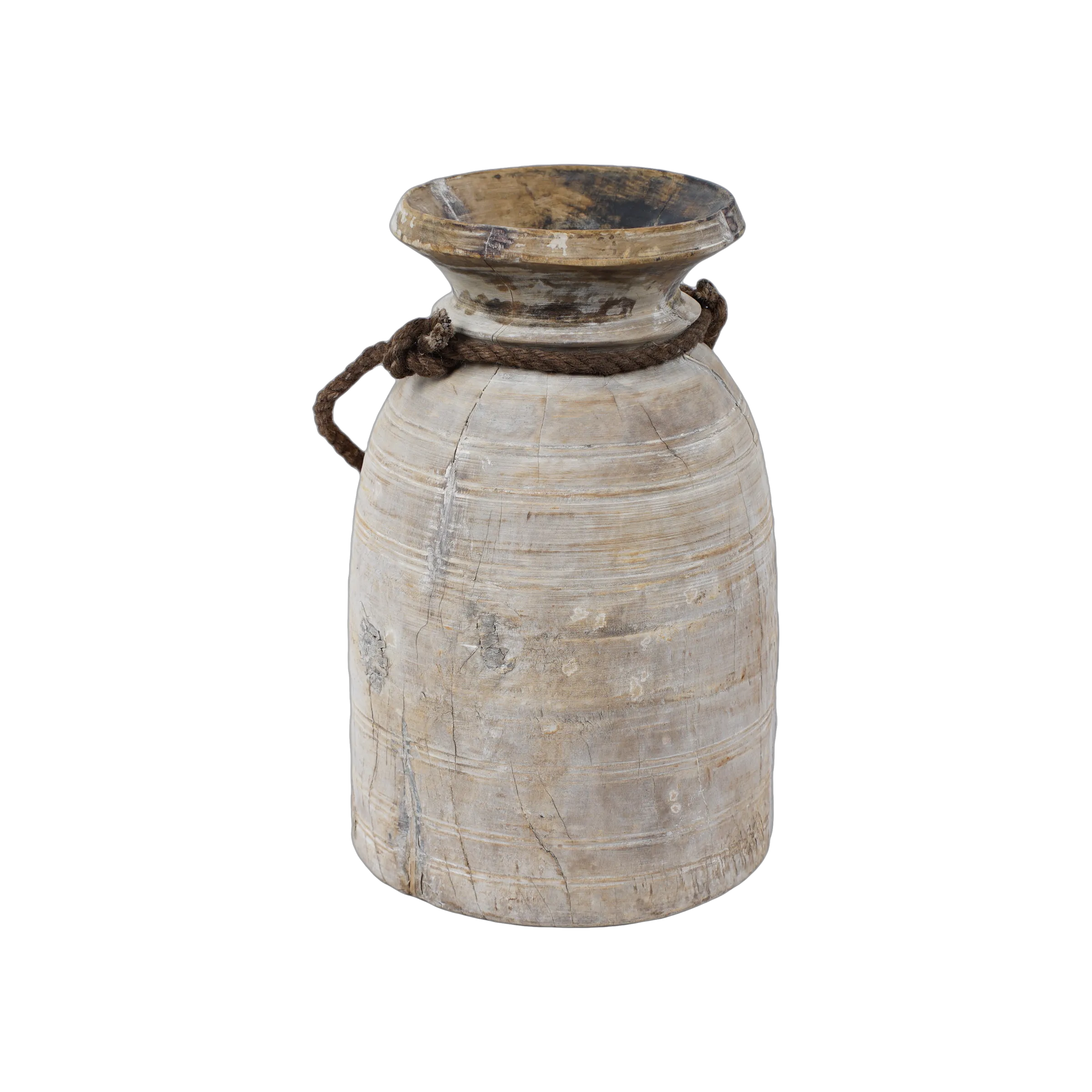 Tosh - Pot ancien en bois n°13 - vue 3