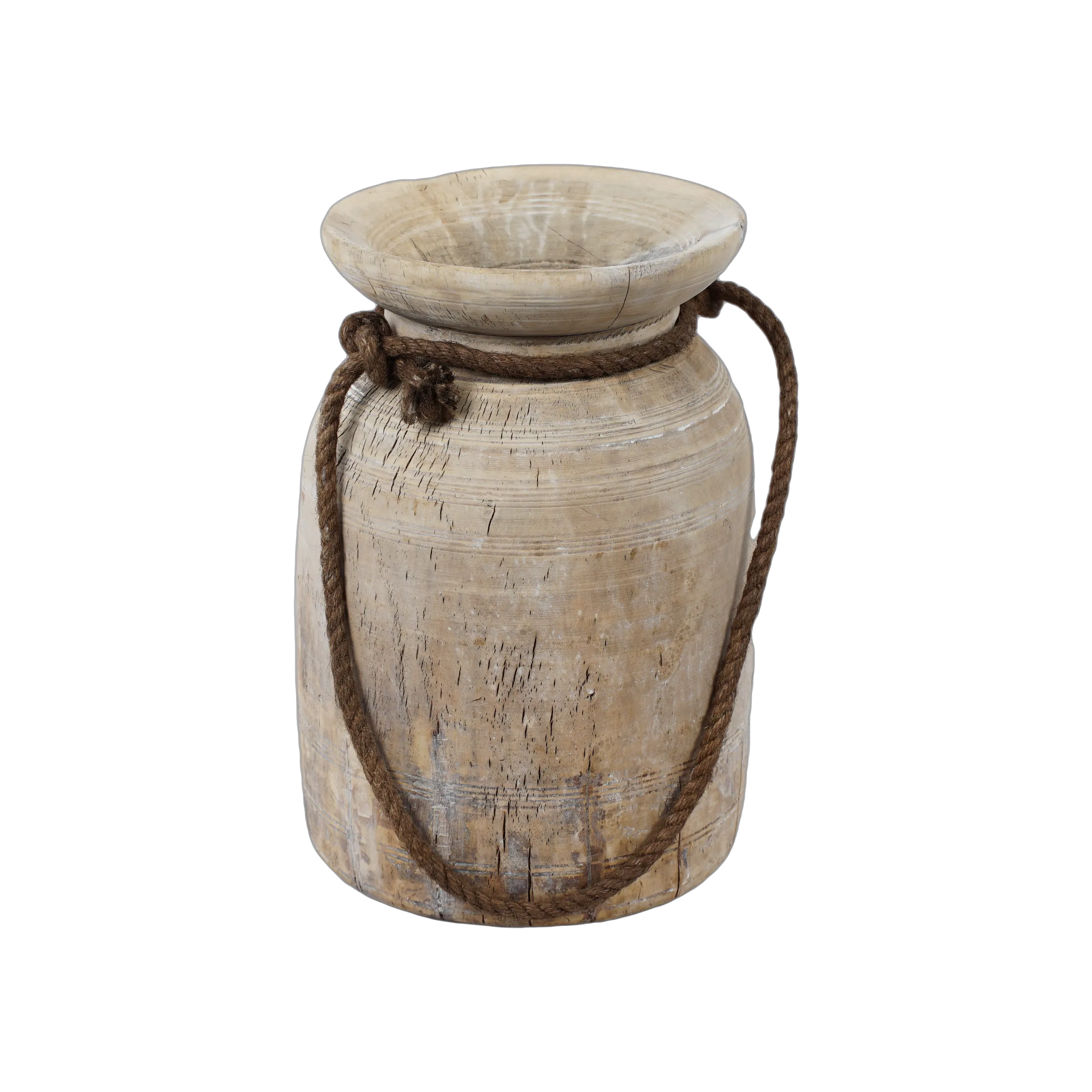 Tosh - Pot ancien en bois n°15