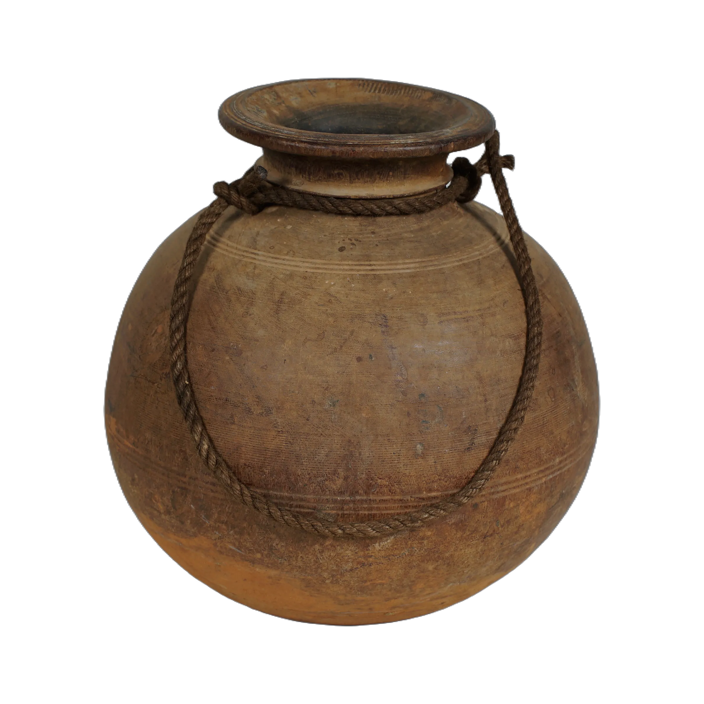 Tosh - Pot ancien en bois n°2 - vue 3