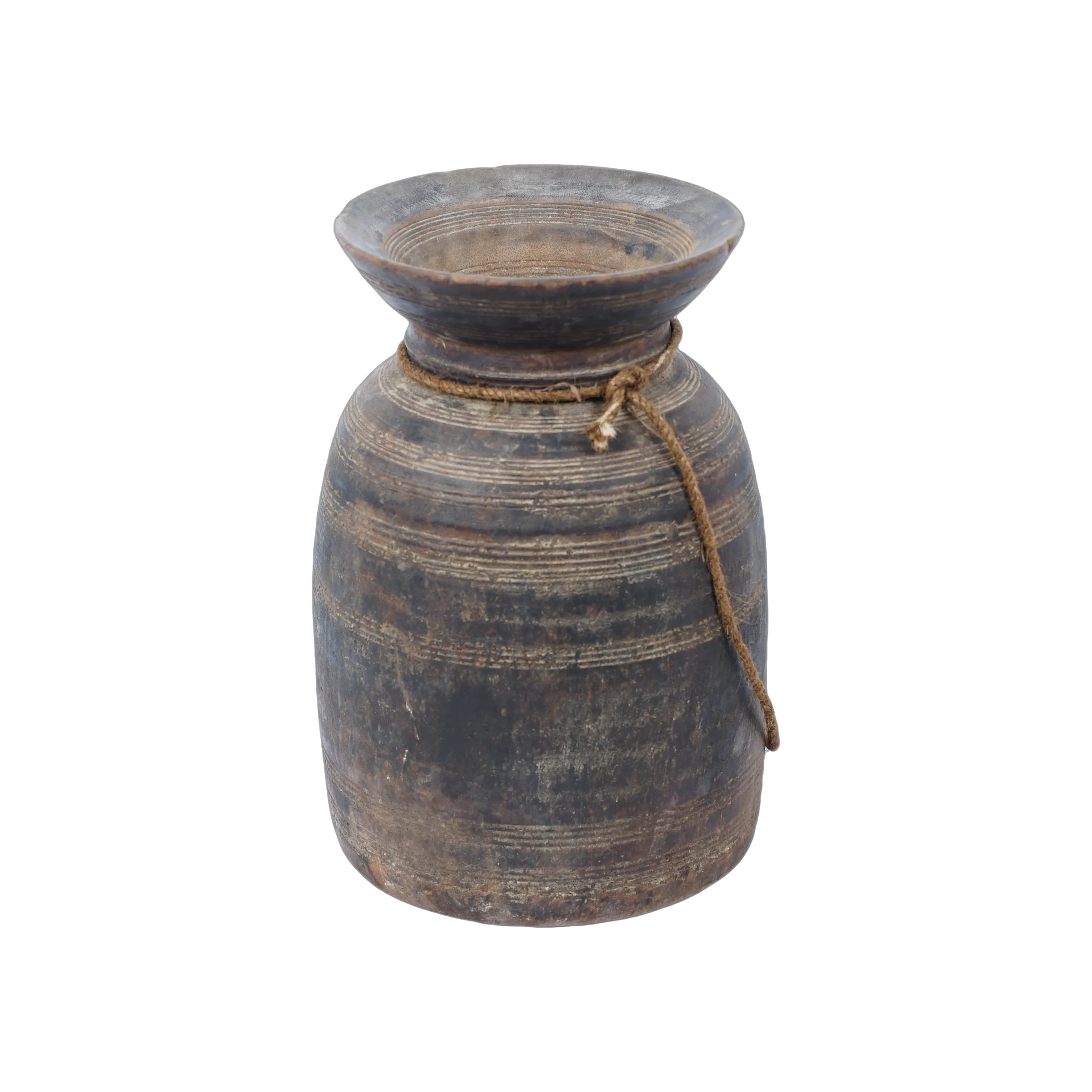 Tosh - Pot ancien en bois n°7 - vue 4