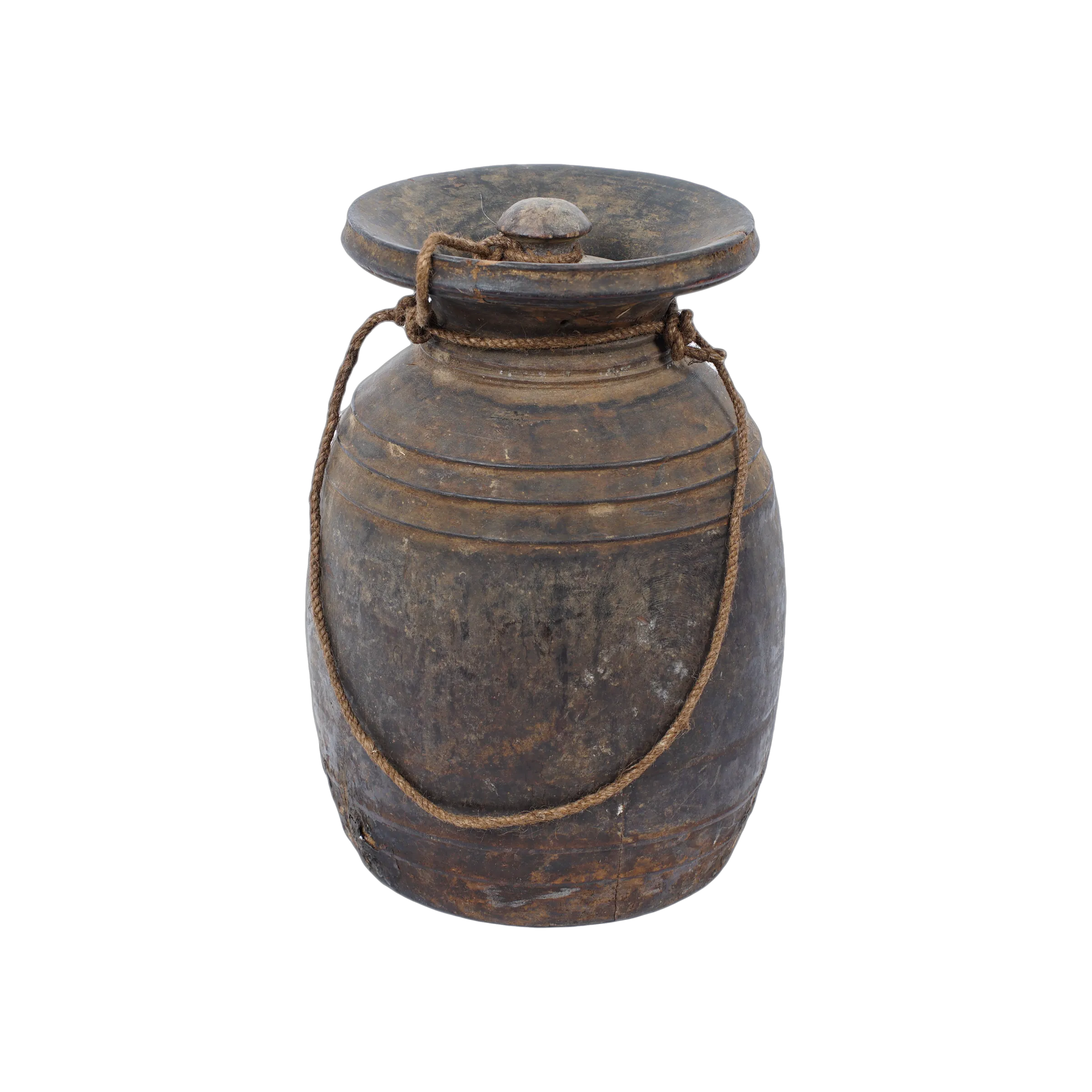 Tosh - Pot ancien en bois n°8