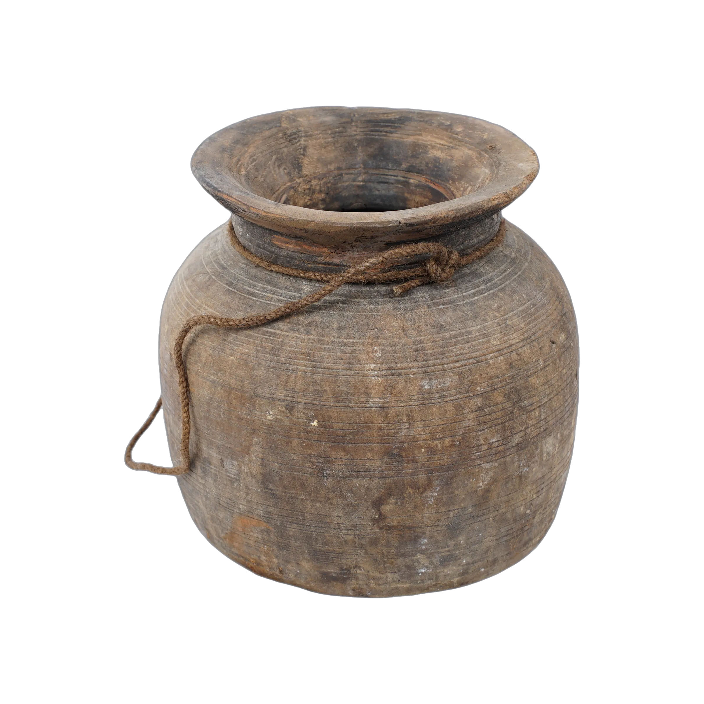 Tosh - Pot ancien en bois n°9 - vue 2