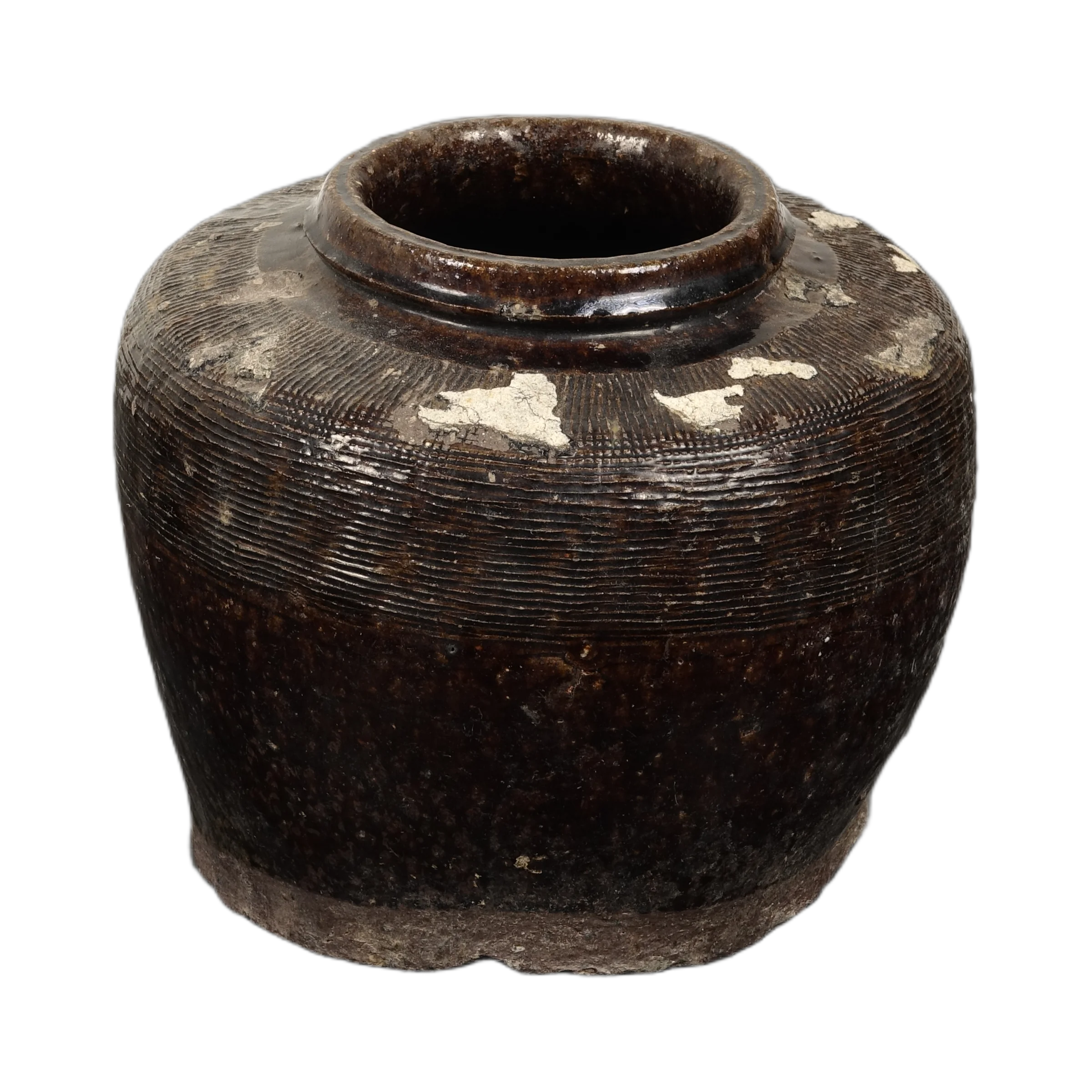 Yishui - Ancien pot chinois émaillé n°2