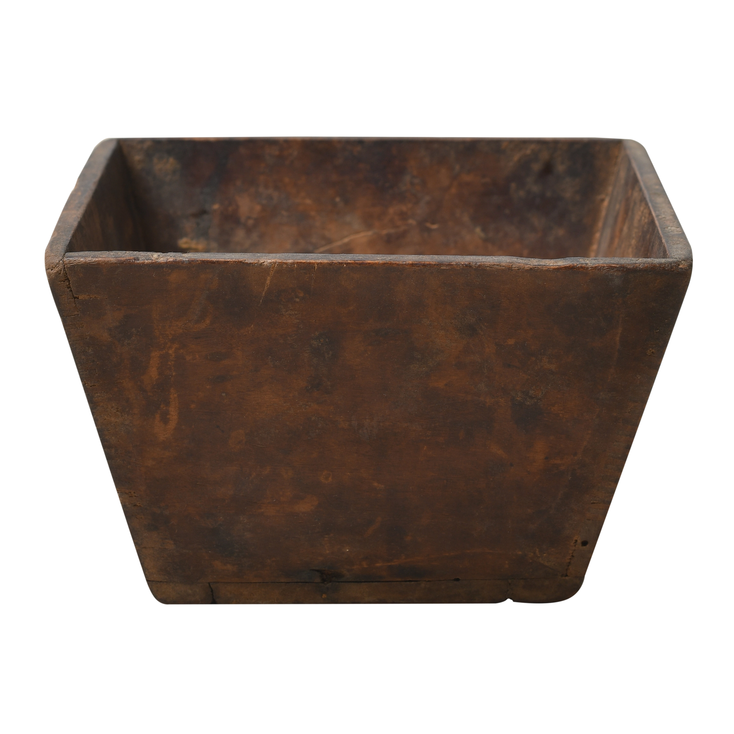 Jian - Panier carré en pin ancien n°18