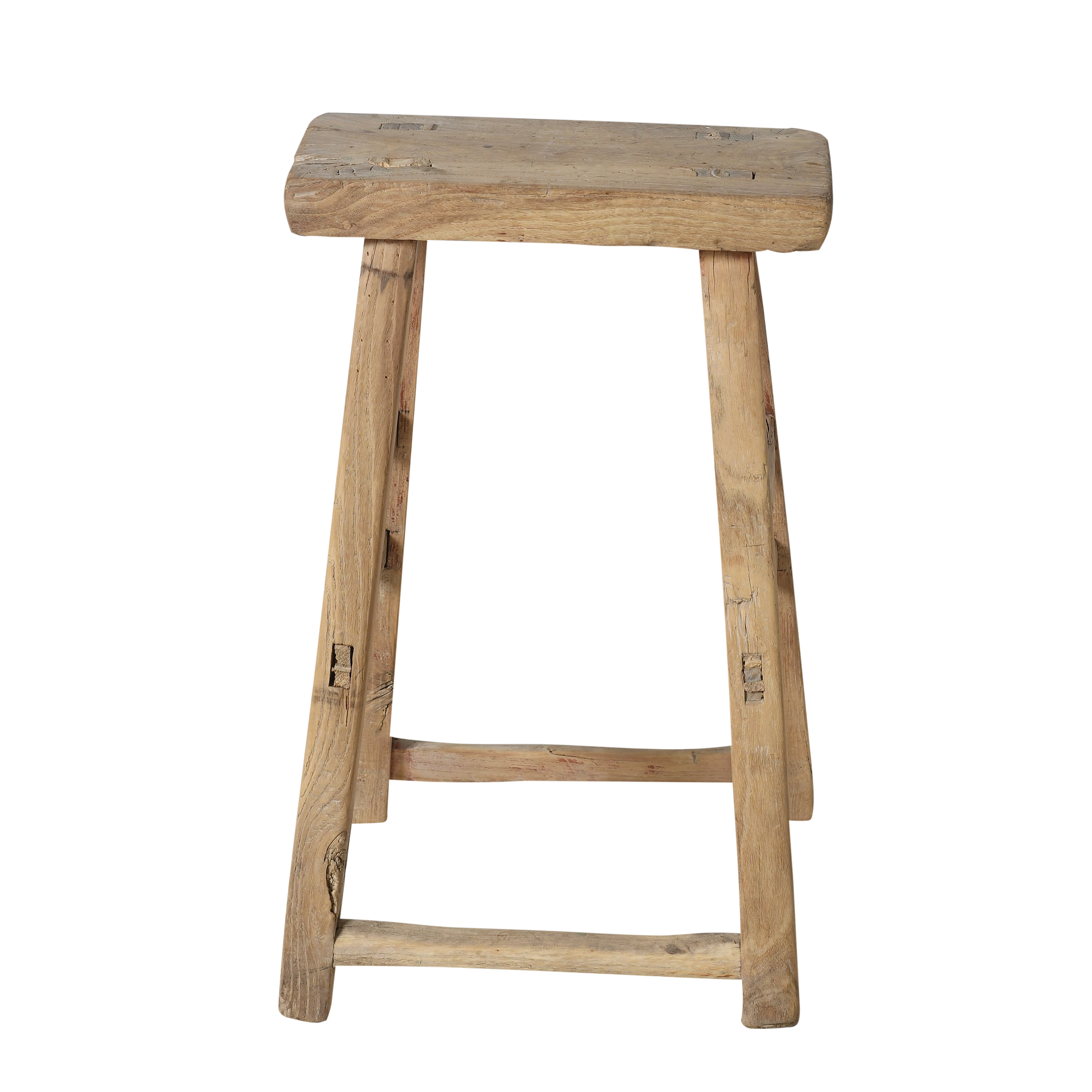 Zao - Tabouret chinois ancien en orme n°15