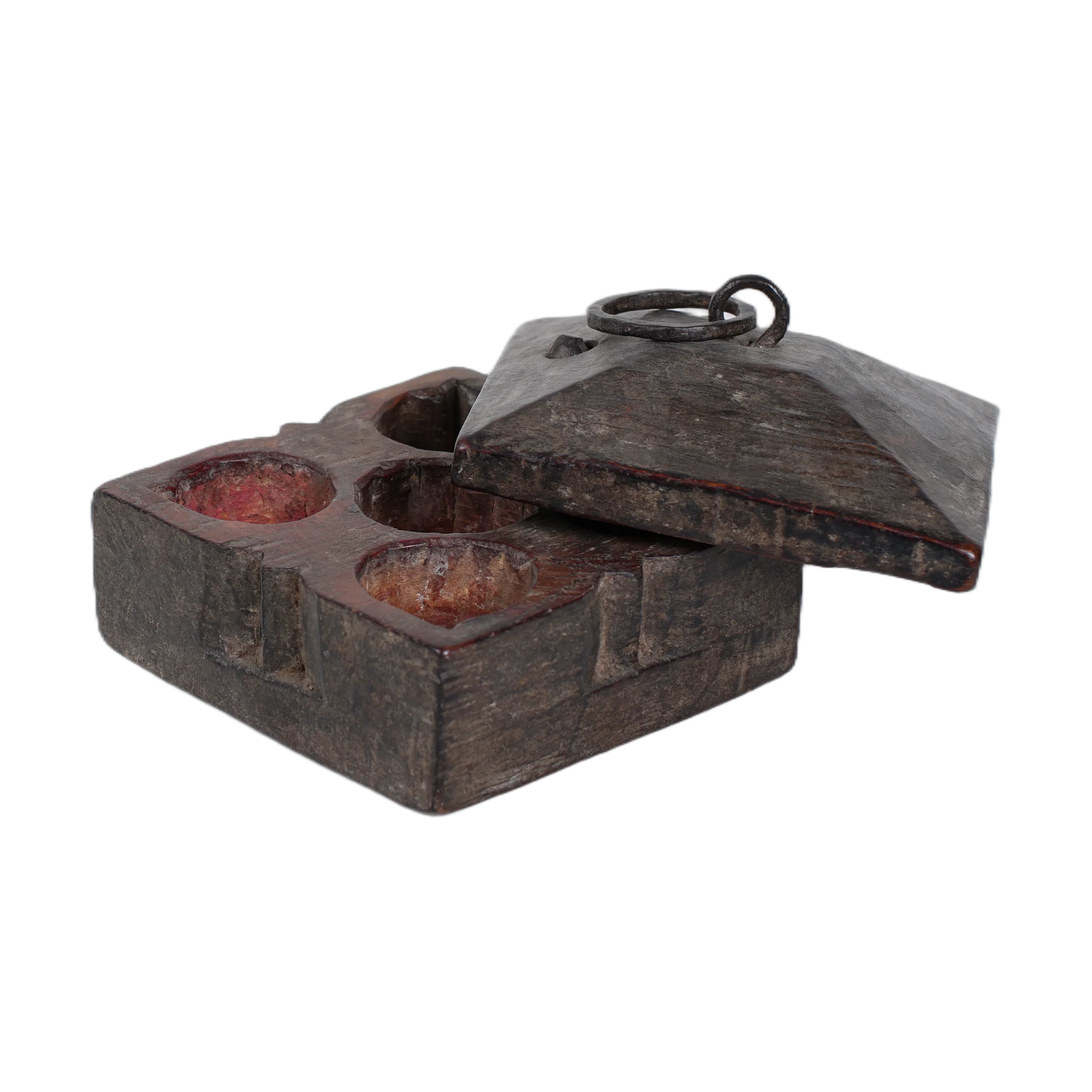 Sindoor - Boîte à tikka en bois n°7 - vue 4