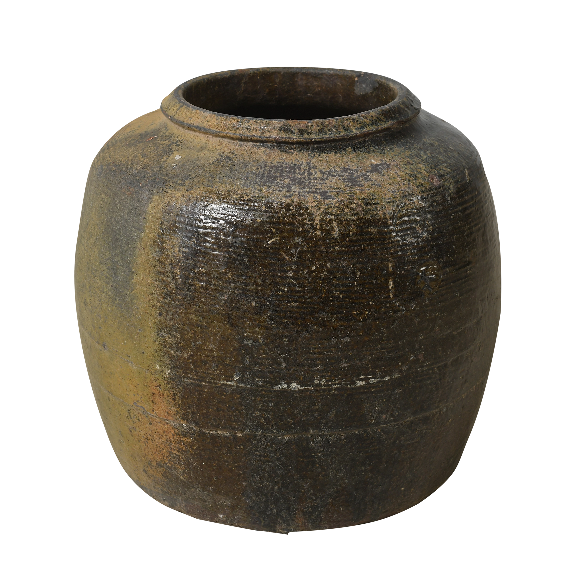 Yishui - Ancien pot chinois émaillé n°10