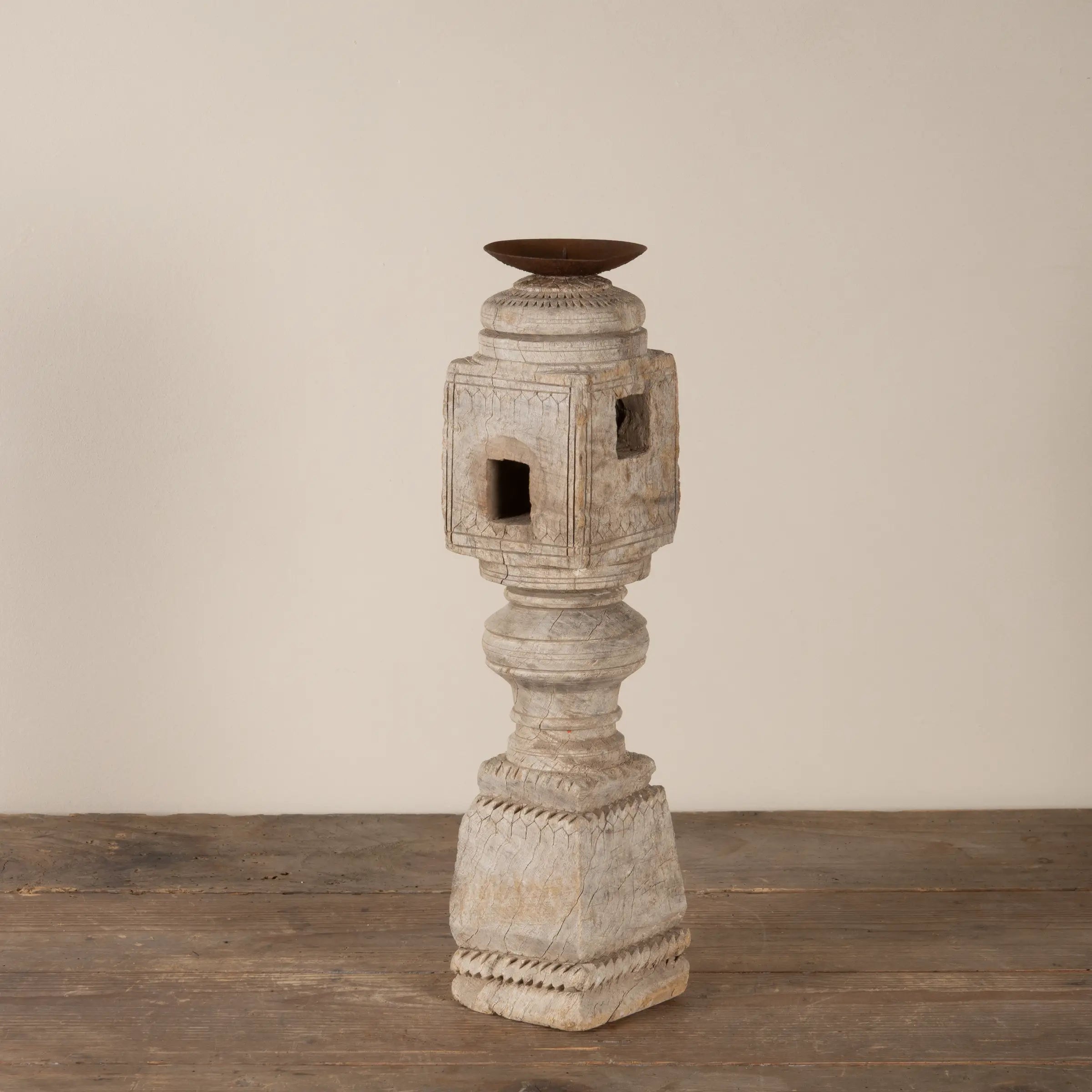 Raas - Bougeoir en bois n°1