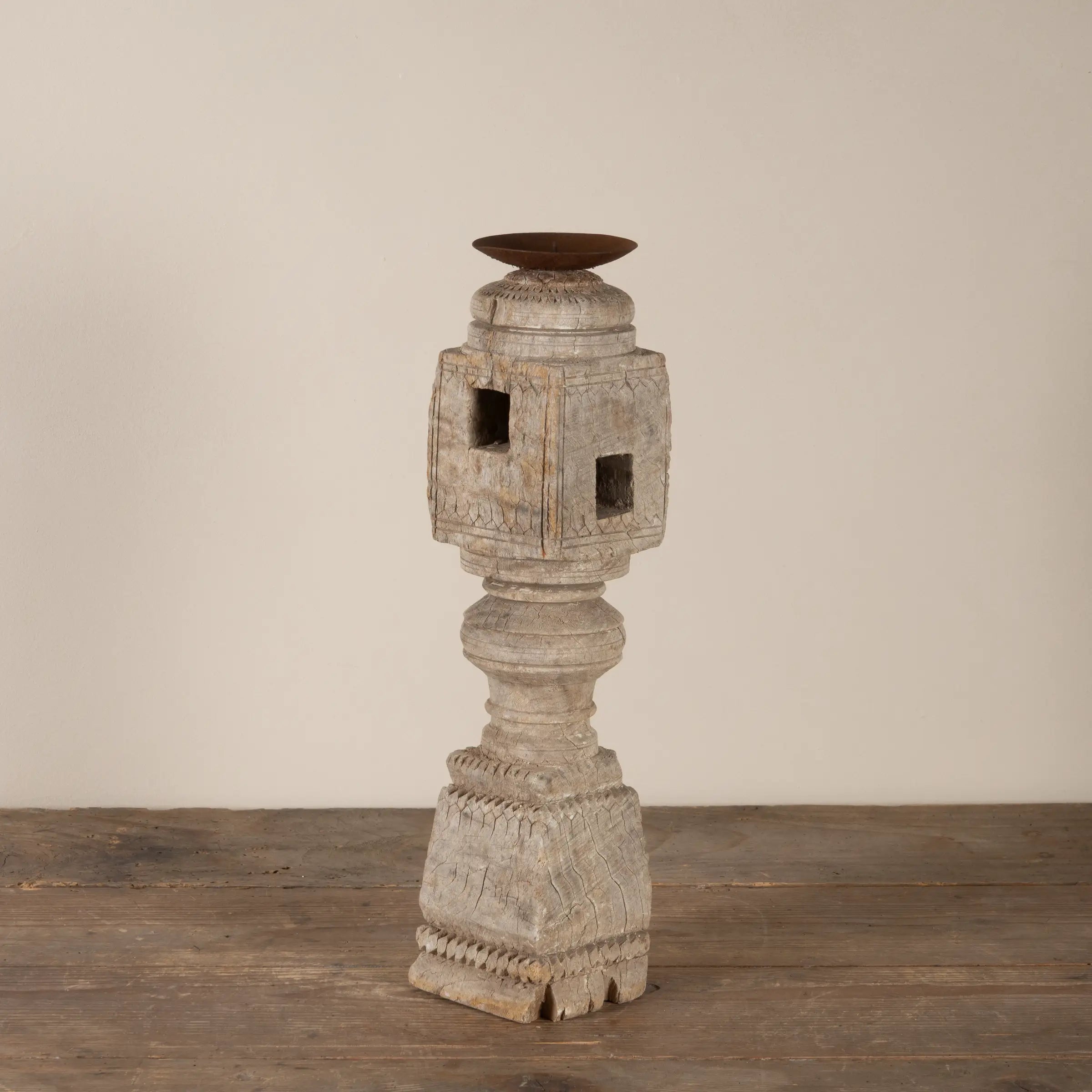 Raas - Bougeoir en bois n°1