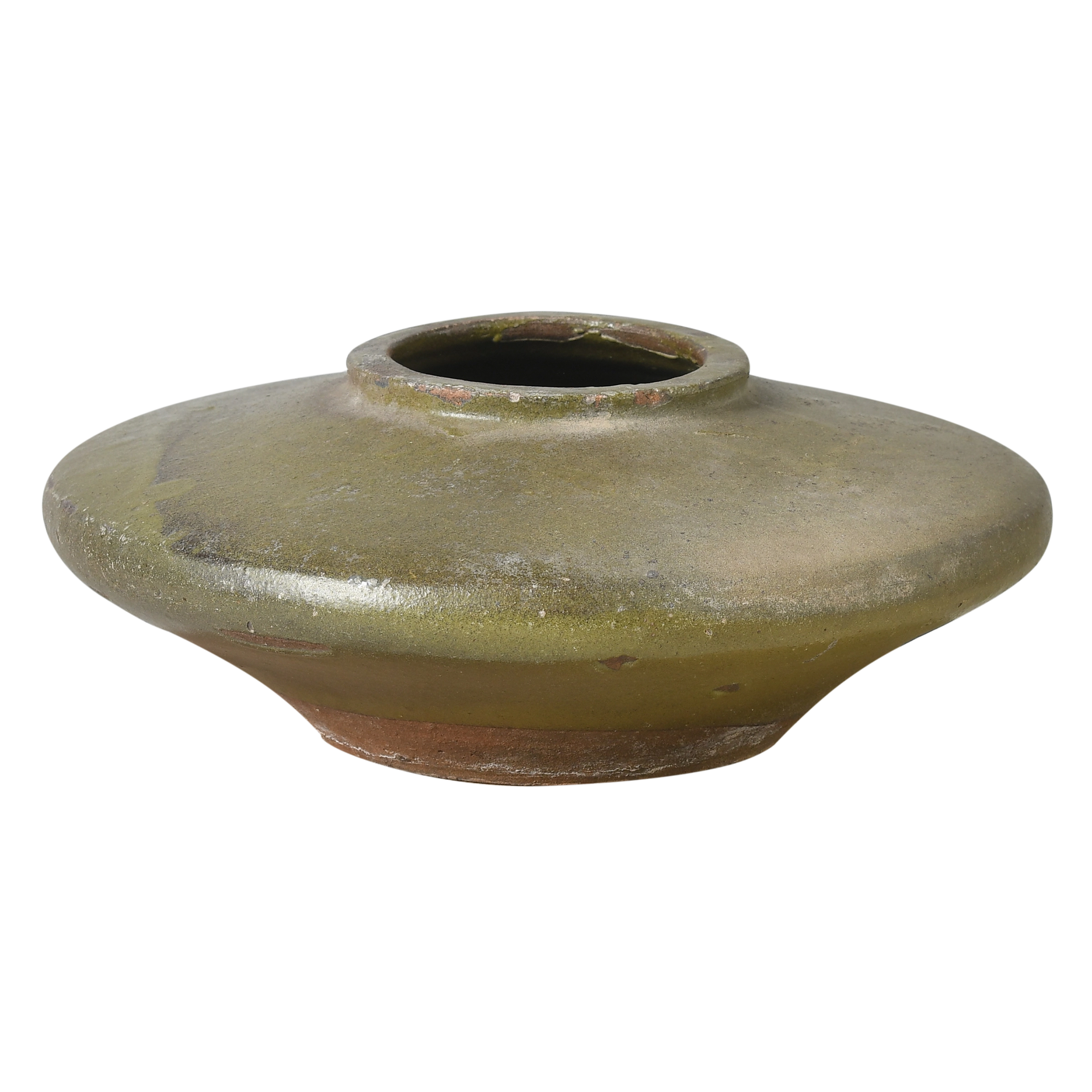 Huai - Jarre plate chinoise en grès n°4