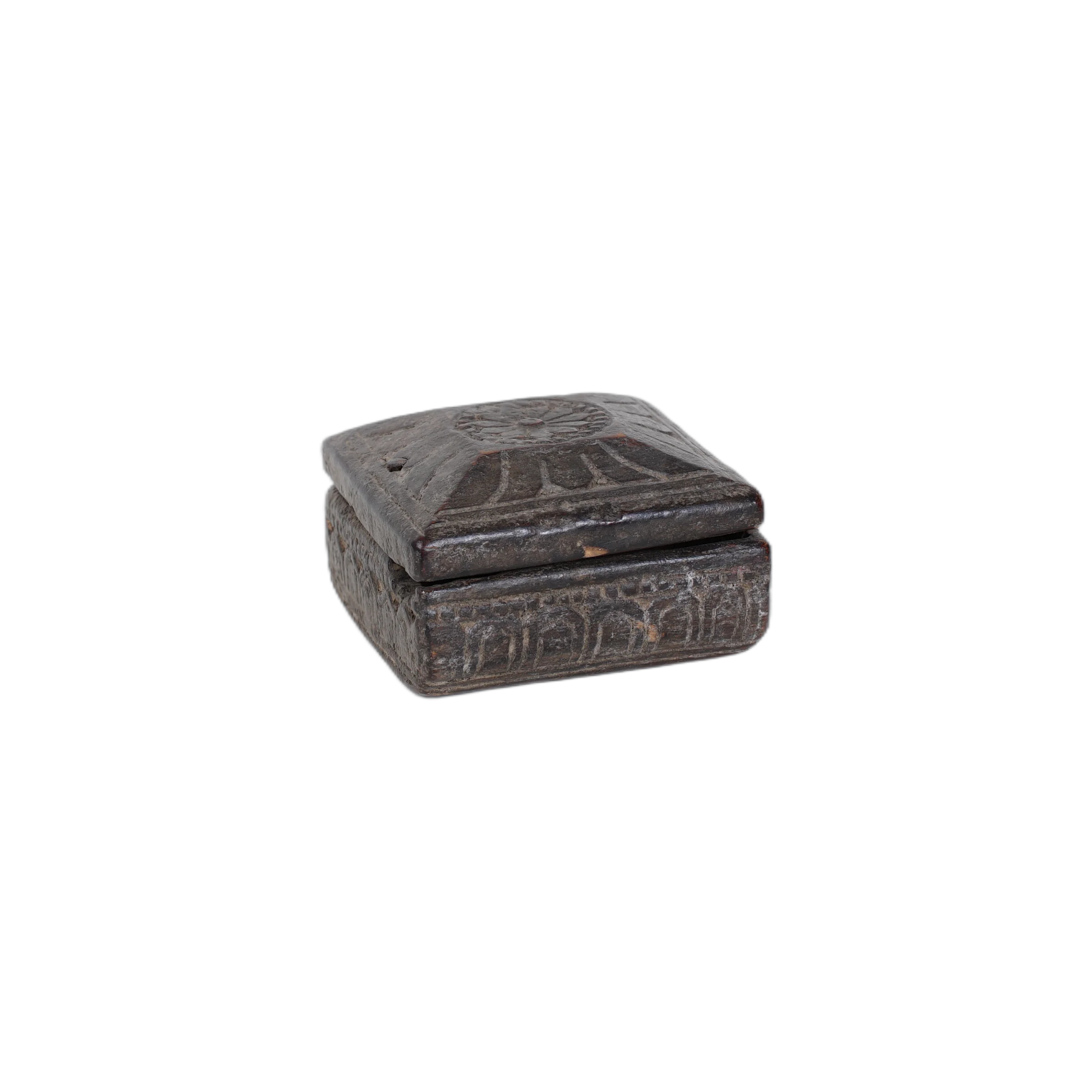 Sindoor - Boîte à tikka en bois n°9 - vue 3