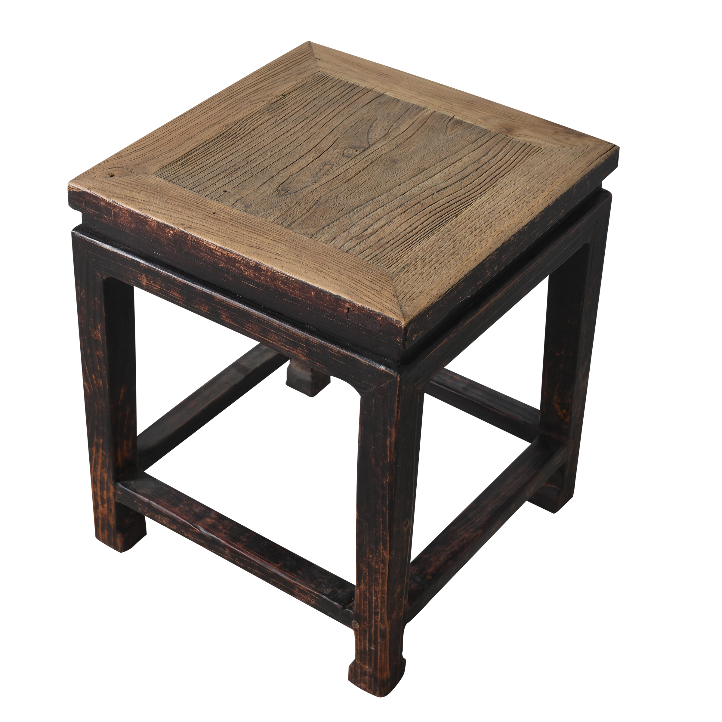 Yunfu – Table d’appoint chinoise ancienne en orme n°4 - vue 2