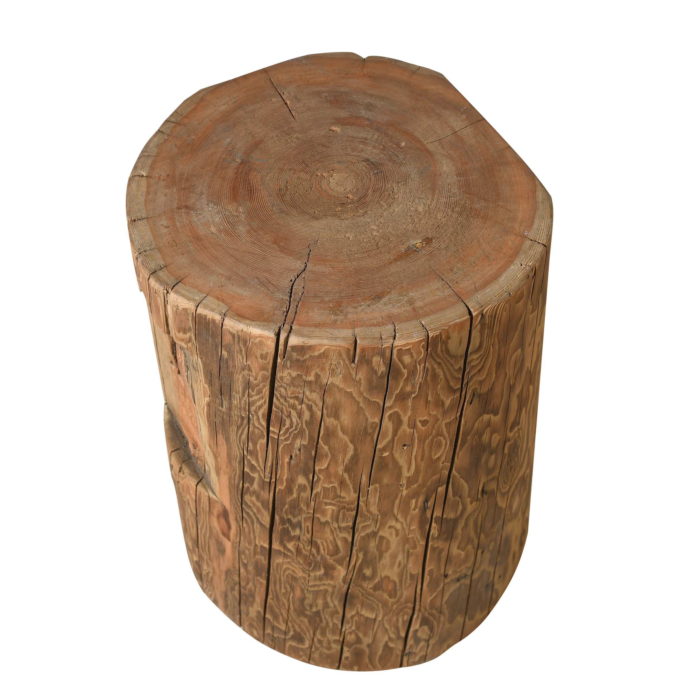 Hechi - Table d’appoint en pin ancien n°5 - vue 2