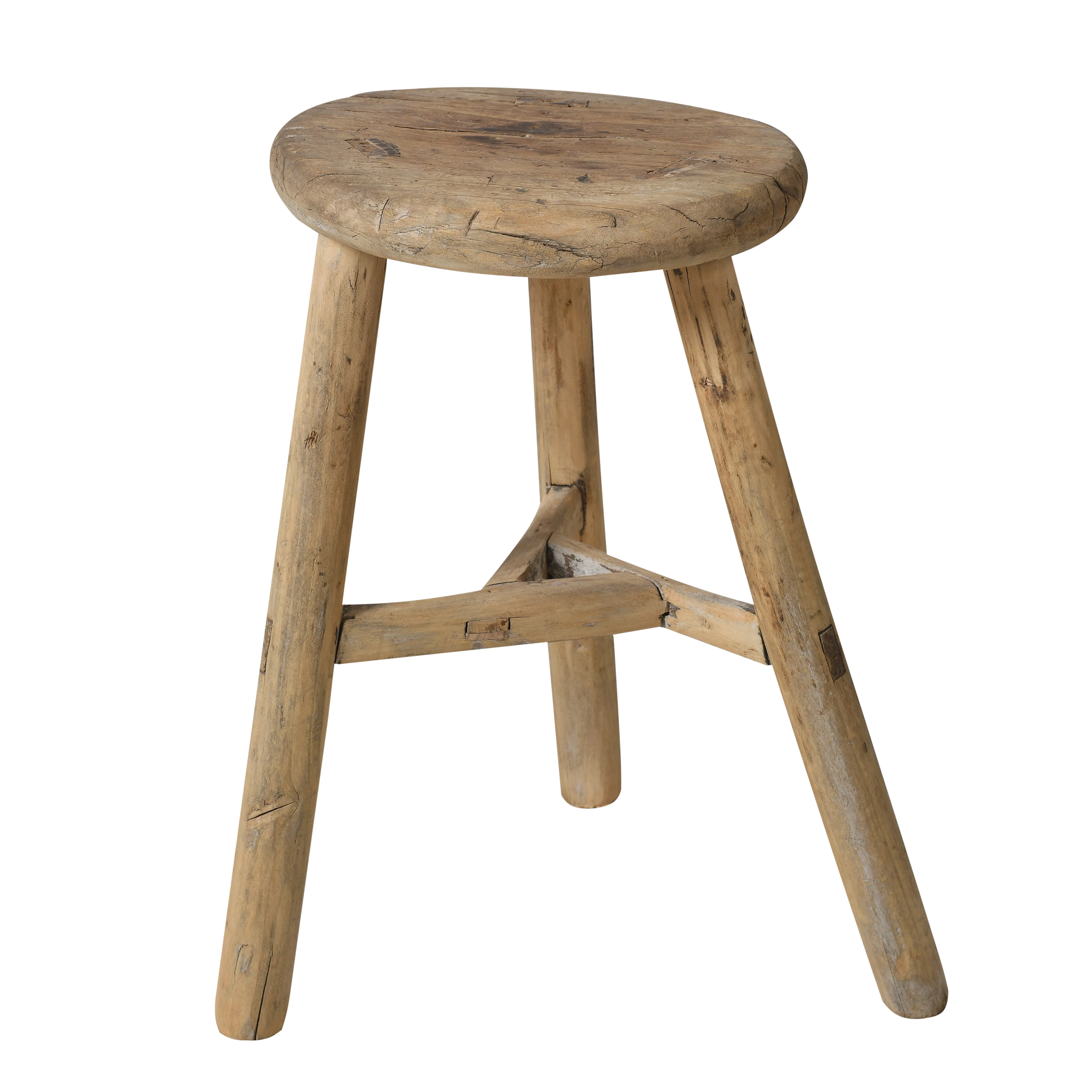 Gong - Tabouret chinois rond ancien n°16