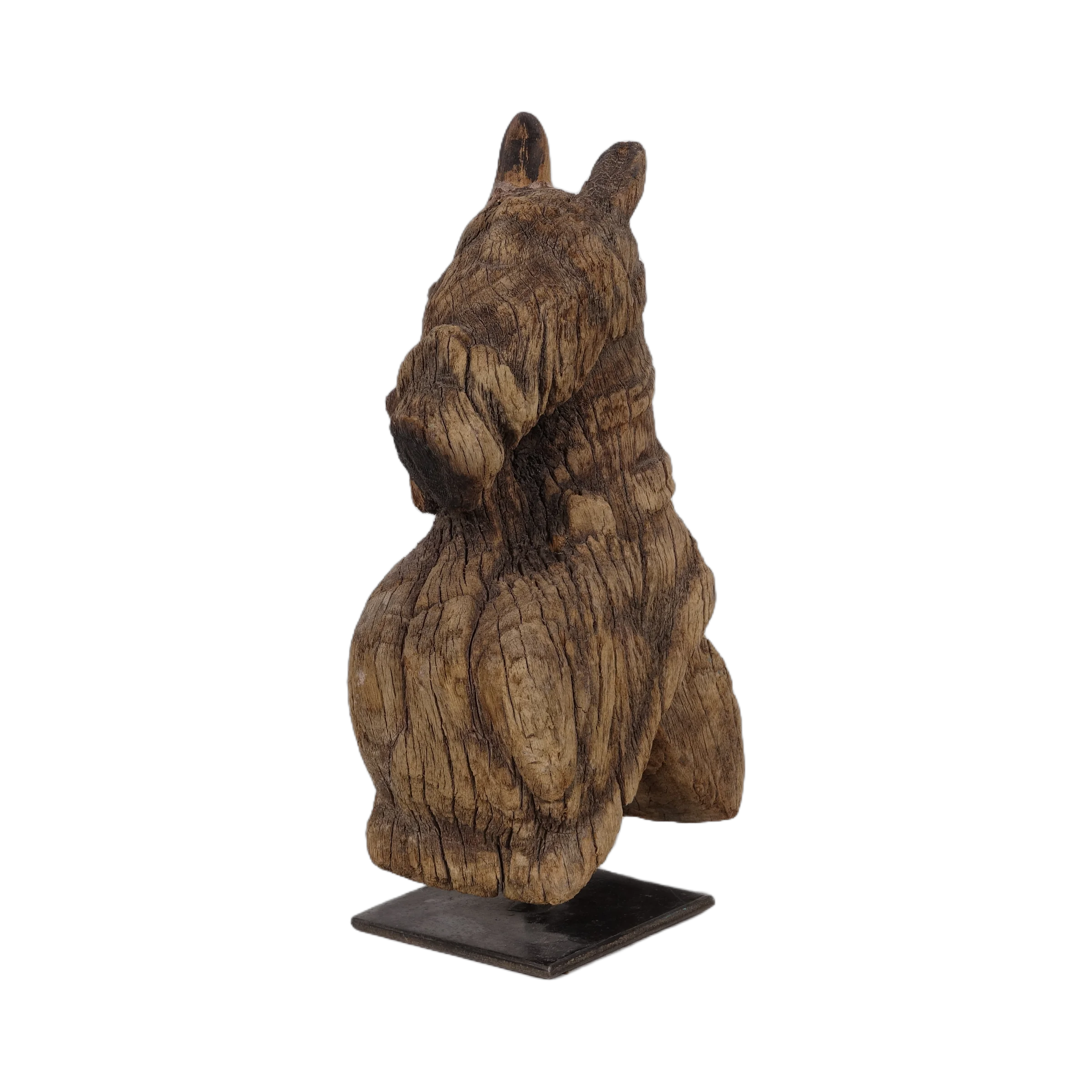 Tejas - Protomé de cheval en bois n°16