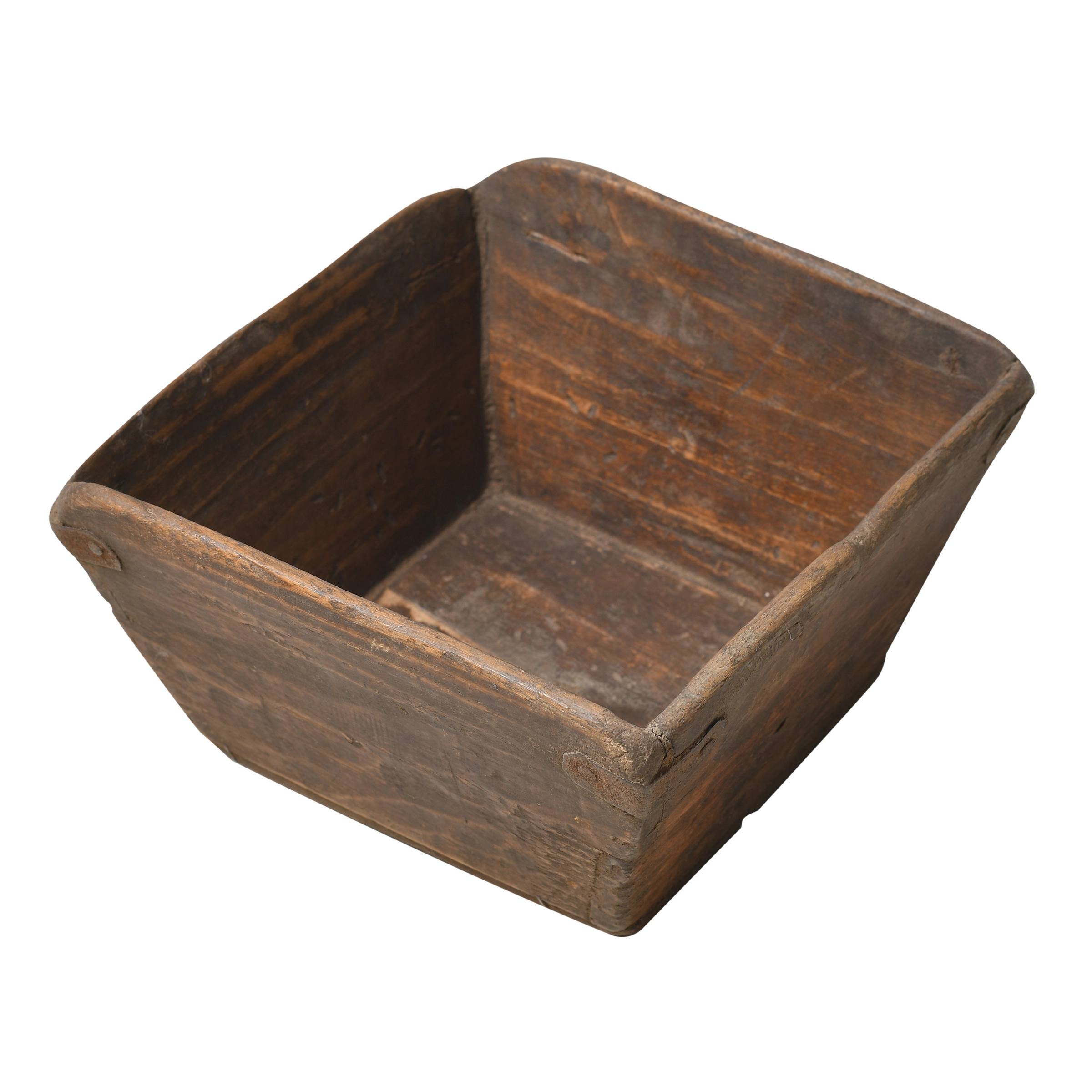 Jian - Panier carré en pin ancien n°4 - vue 2