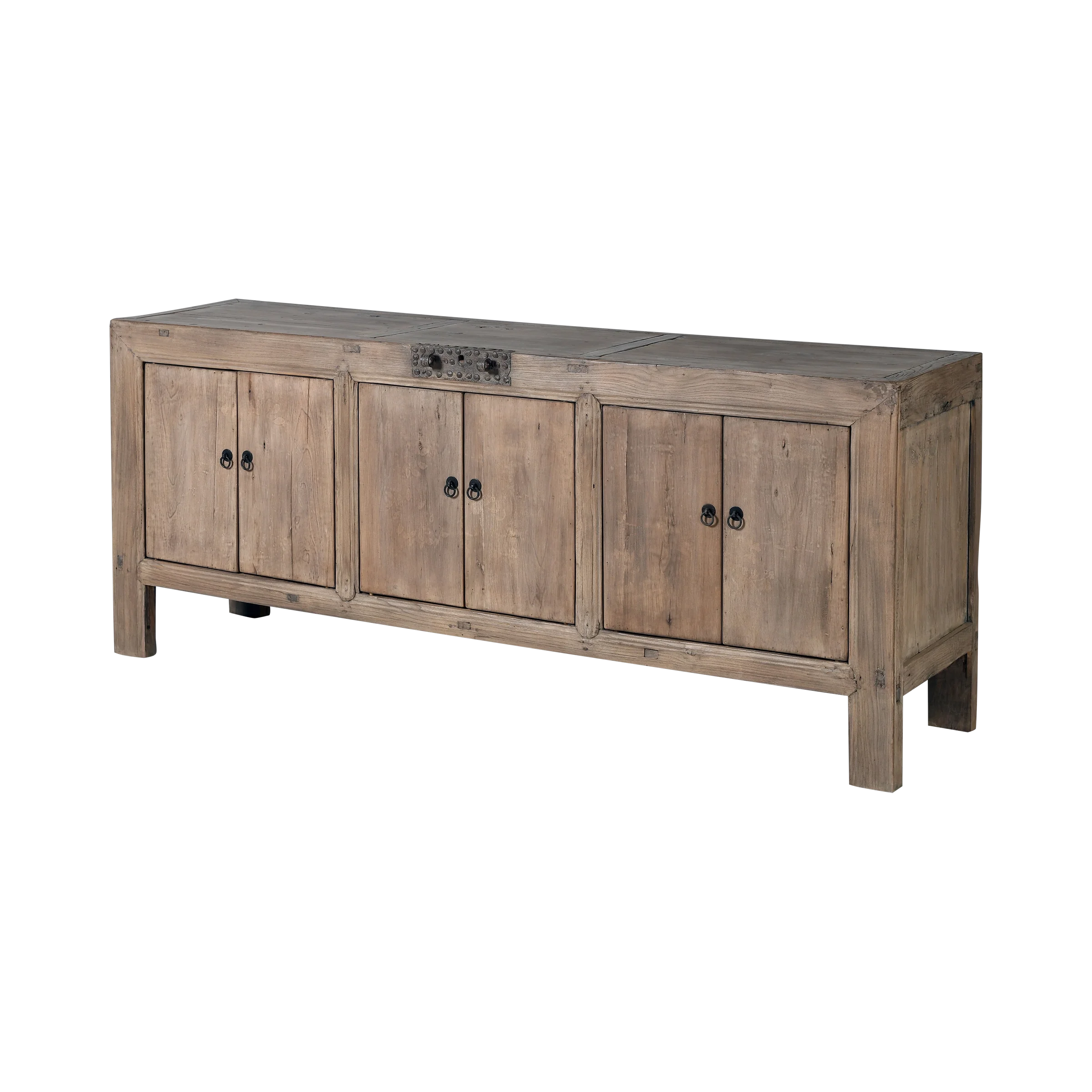 Qingdao - Buffet chinois ancien en orme massif n°17