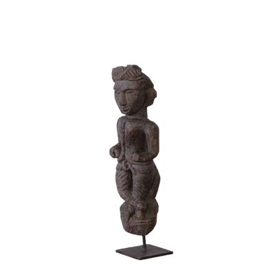 Deesa - Old sculpted Indian statue n ° 2