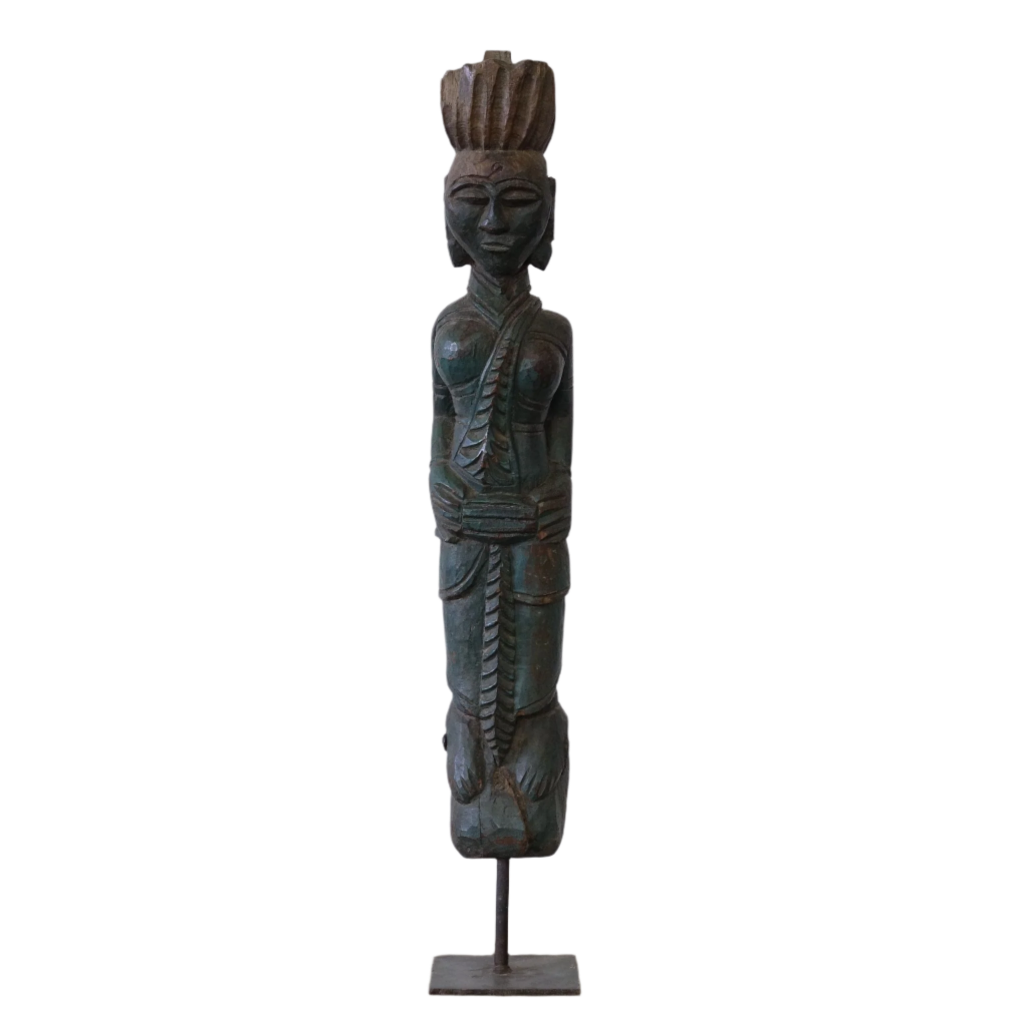 Deesa - Ancienne statue indienne sculptée n°5