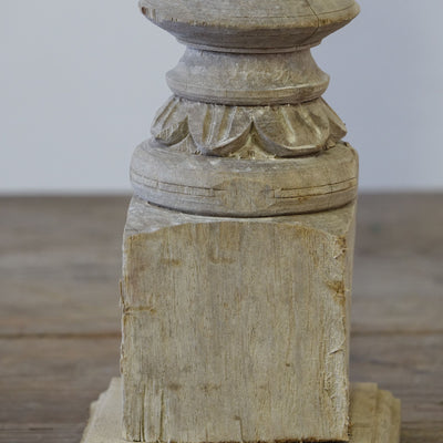 Dharni - Wooden candle holder n ° 2