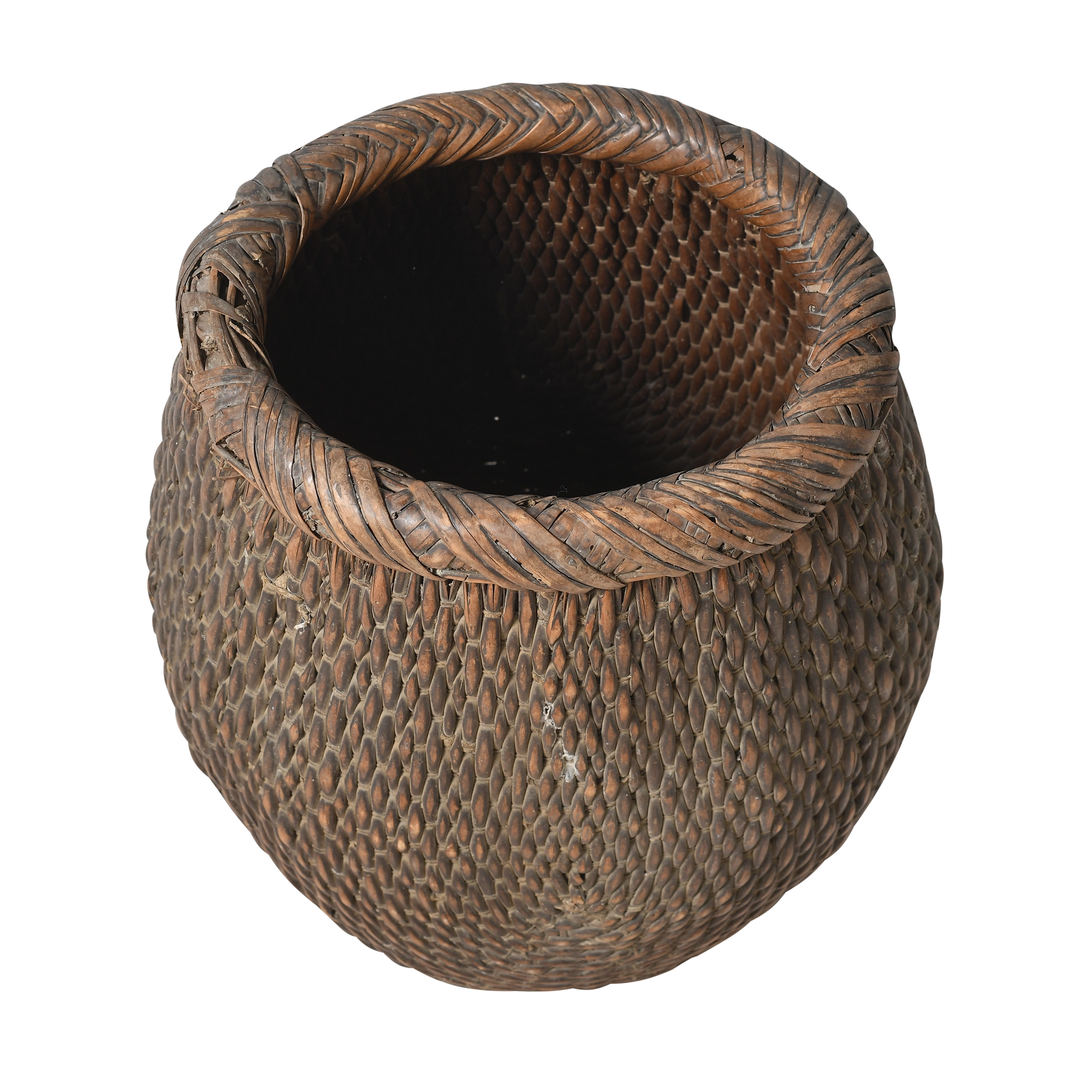 Guji - Ancien panier de pêcheur (grande taille) n°10 - vue 2