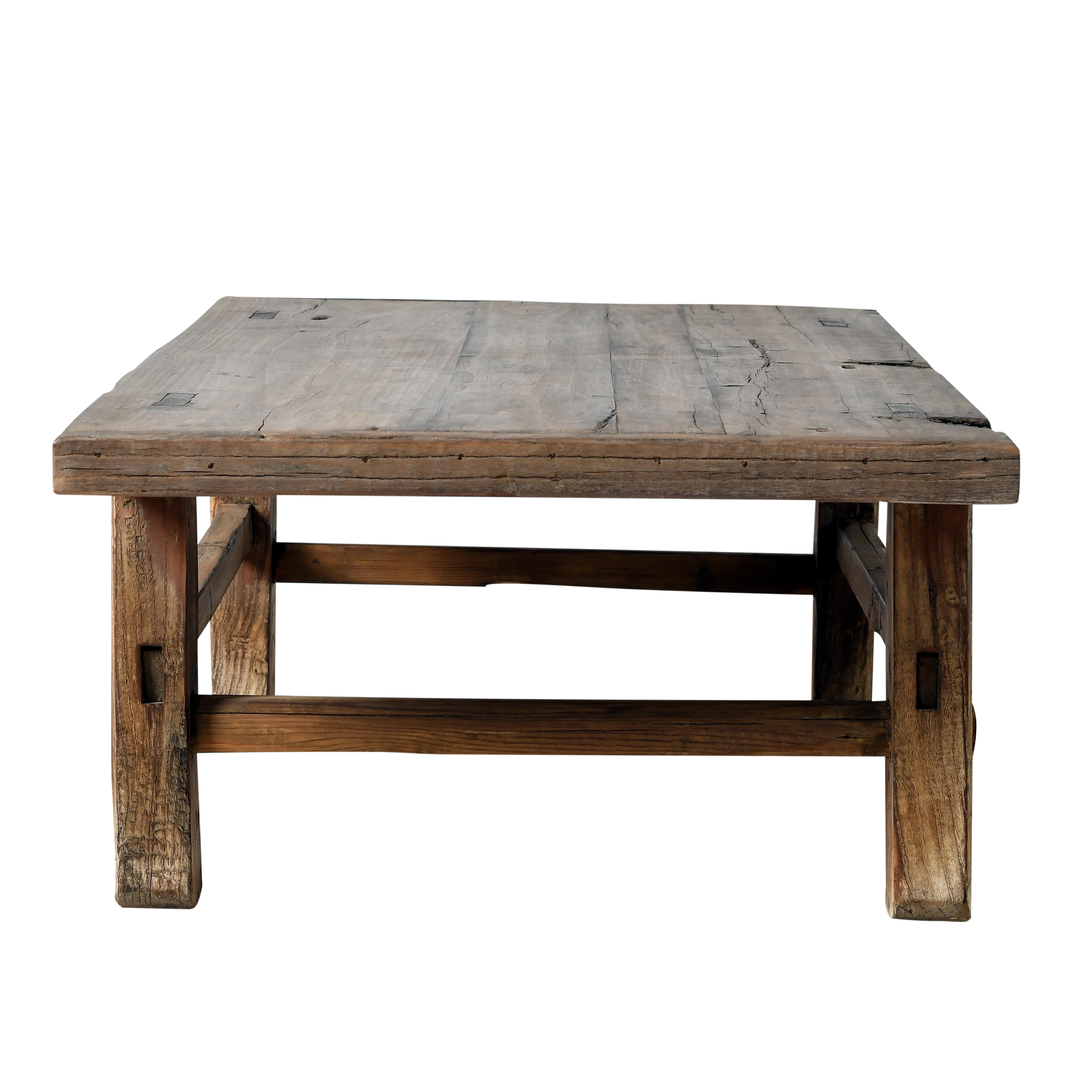 Fuzhou - Petite table basse chinoise ancienne en orme n°3 - vue 3