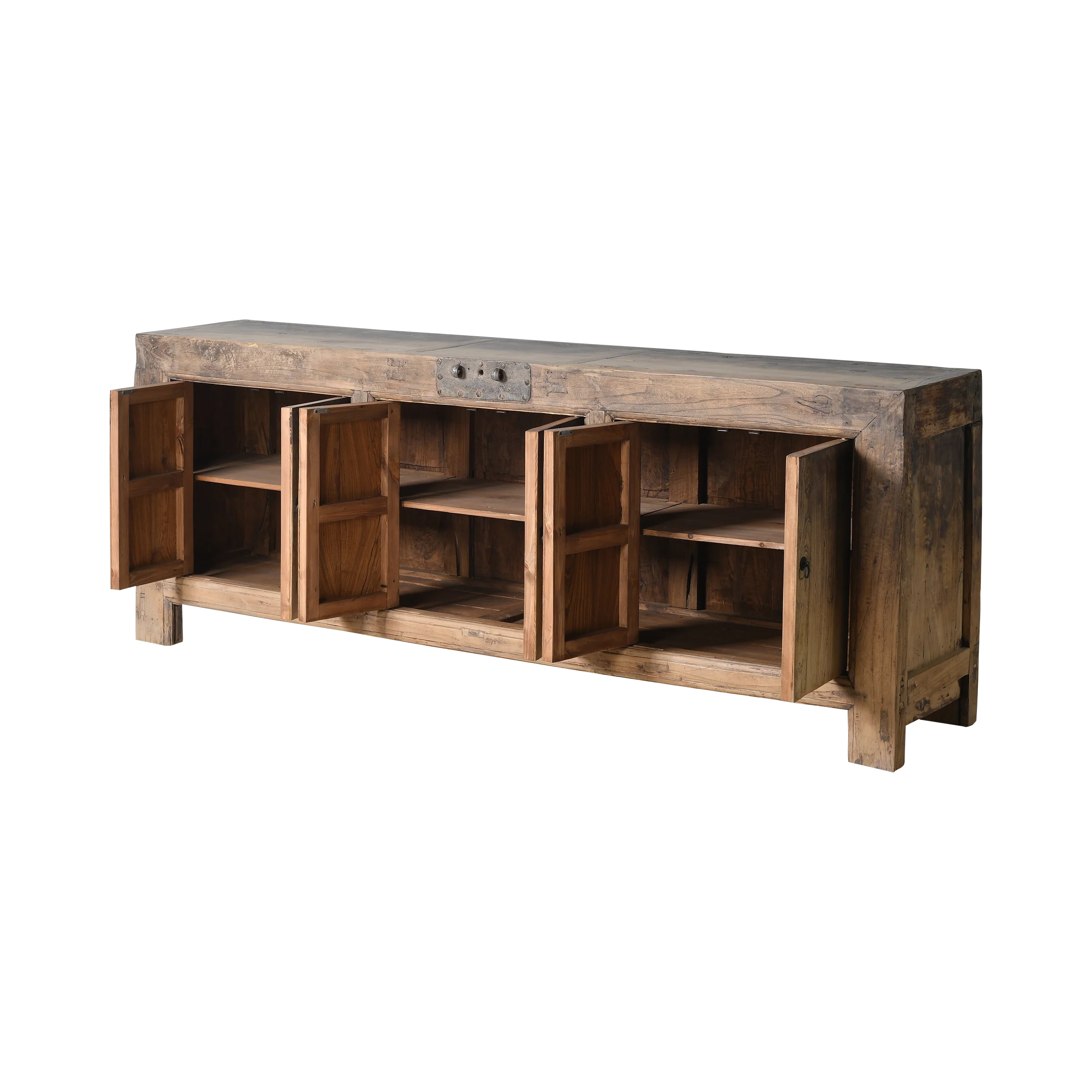 Qingdao - Buffet chinois ancien en orme massif n°21