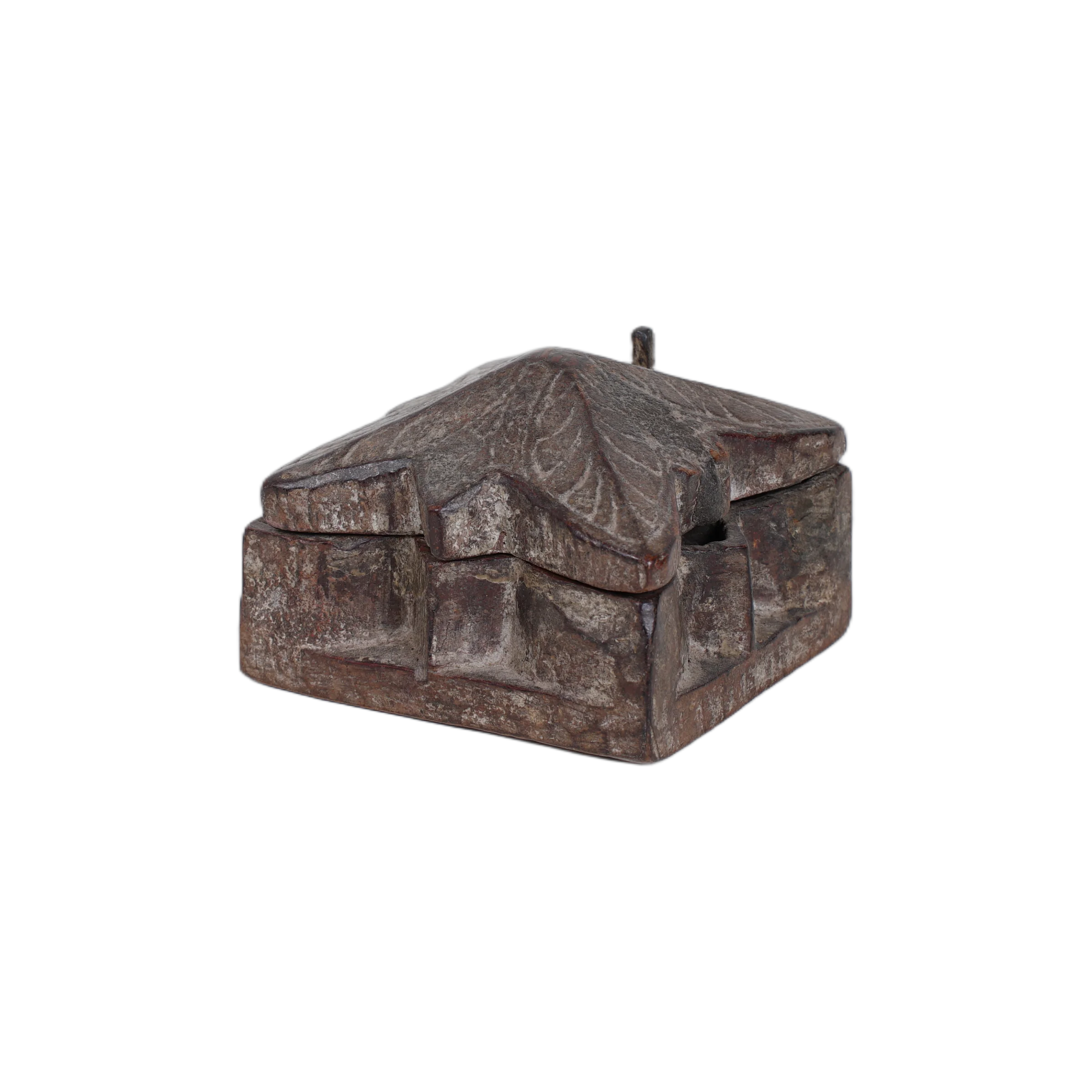 Sindoor - Boîte à tikka en bois n°8