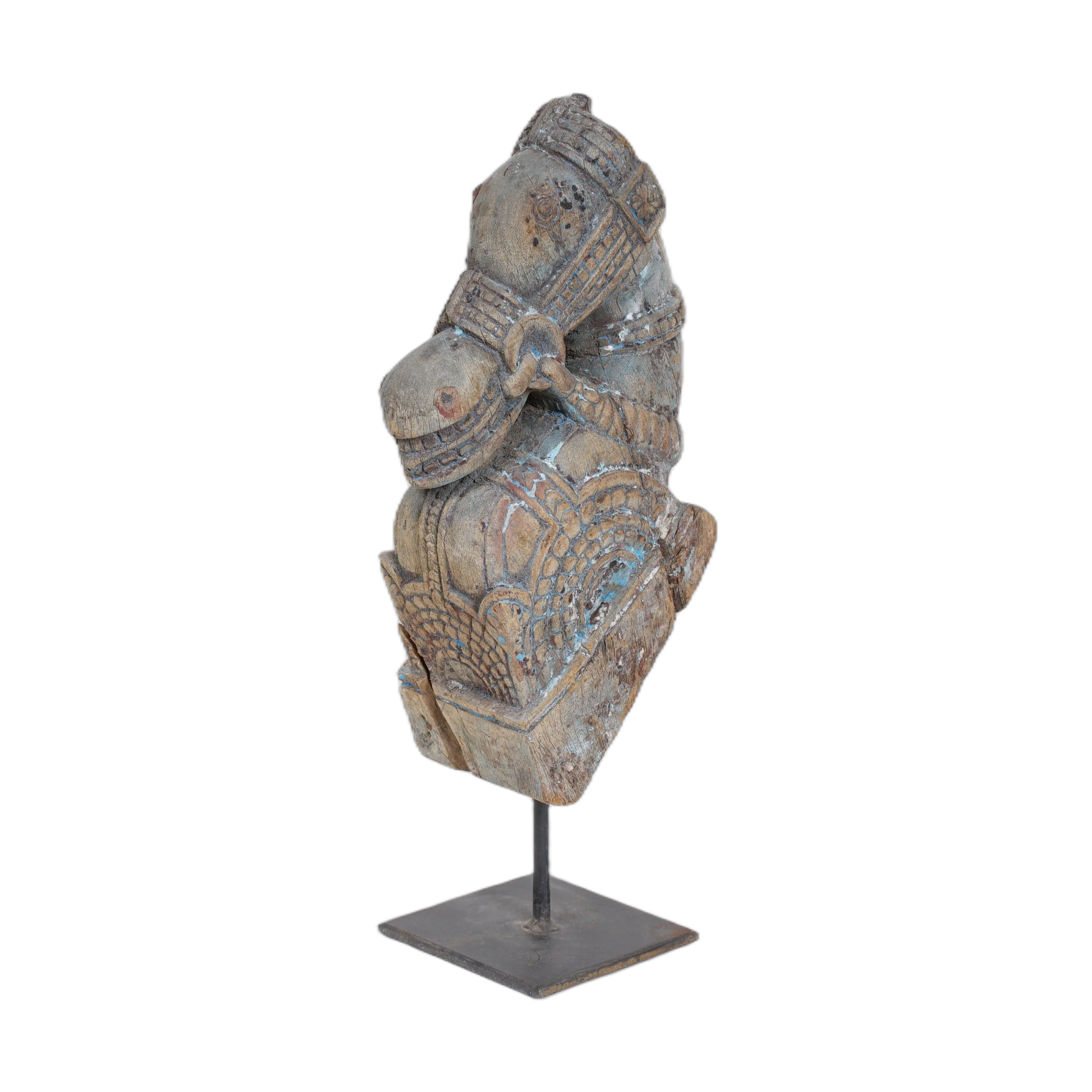 Tejas - Protomé de cheval en bois n°19