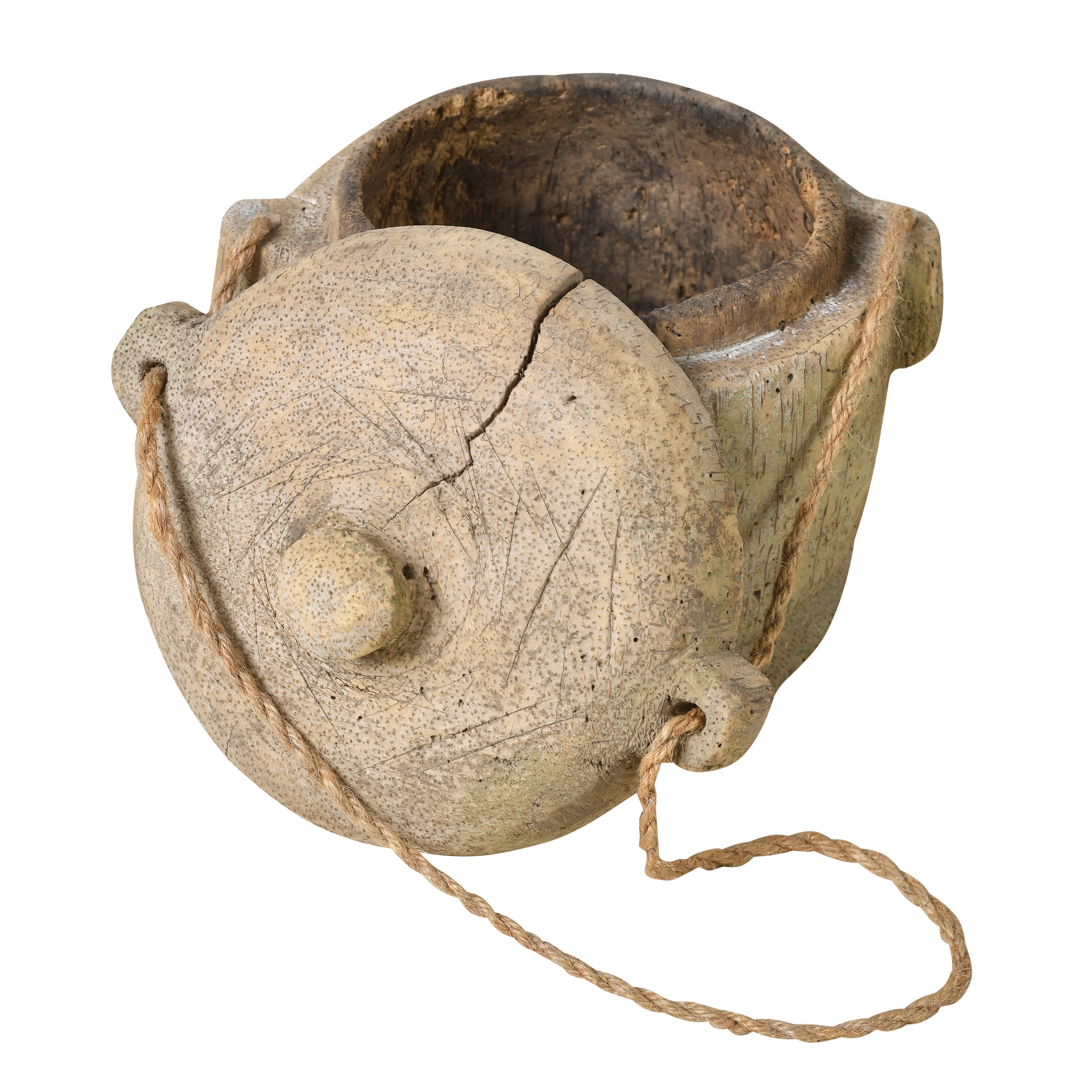 Meishan – Ancienne boîte chinoise en bambou n°2 - vue 2