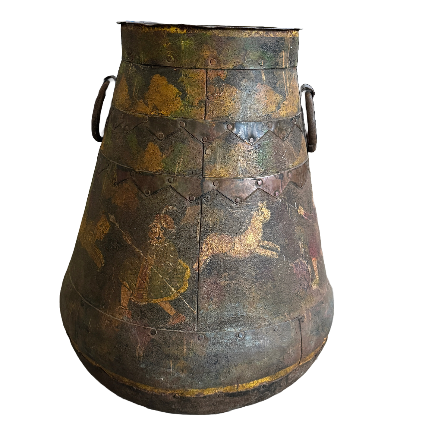 Samuja - Pot en fer peint n°2