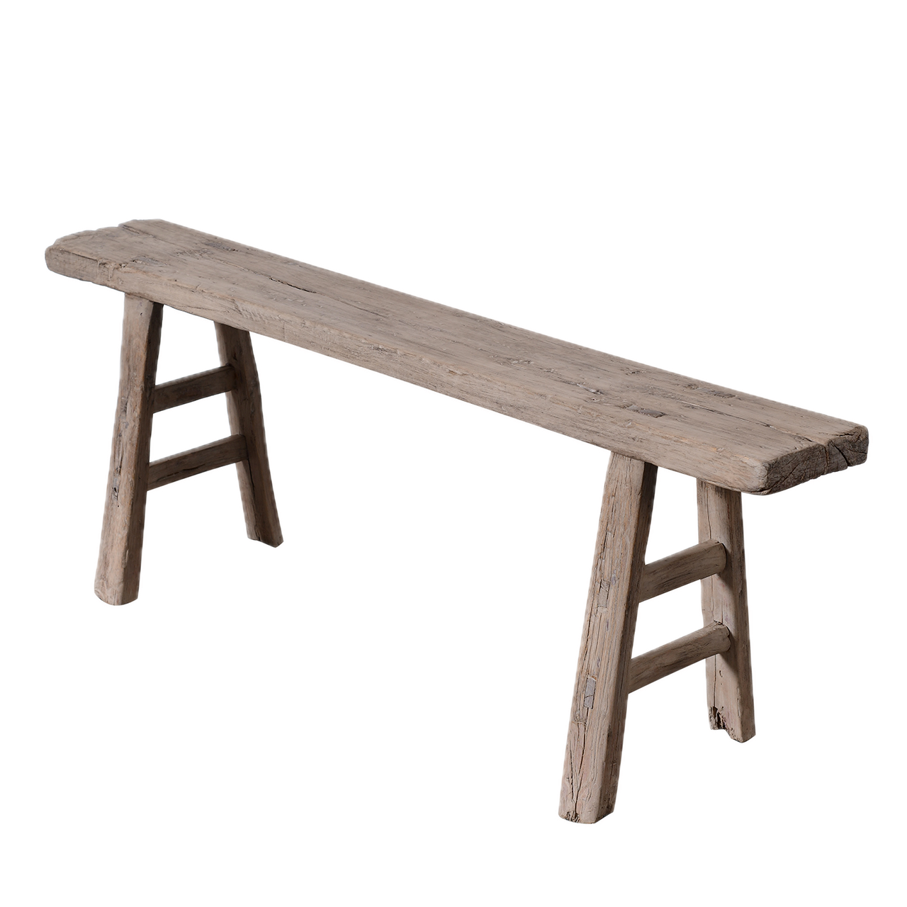 Liyuan - Ancien banc chinois en orme n°2