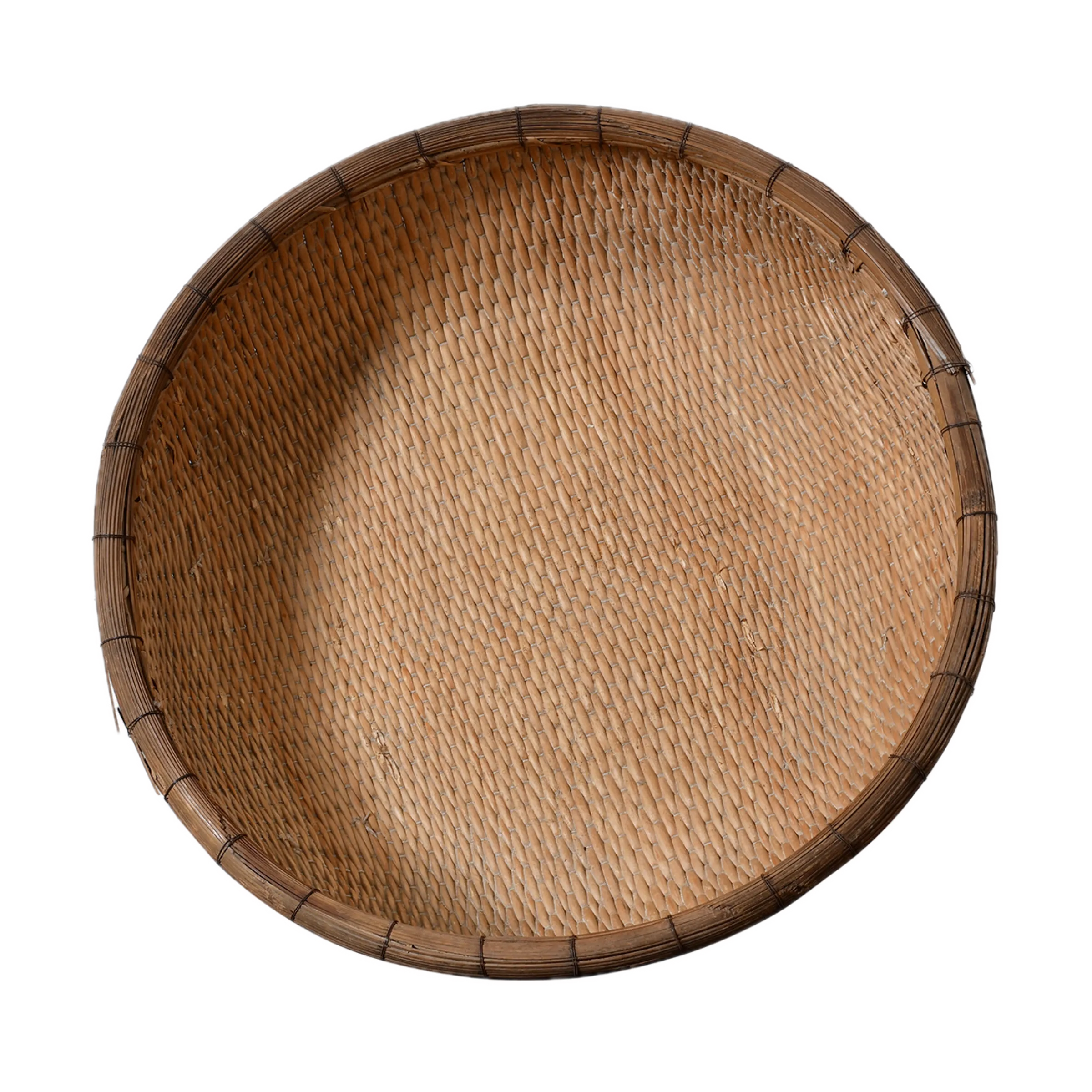 Lushan – Panier ancien chinois en branches de saule tressées