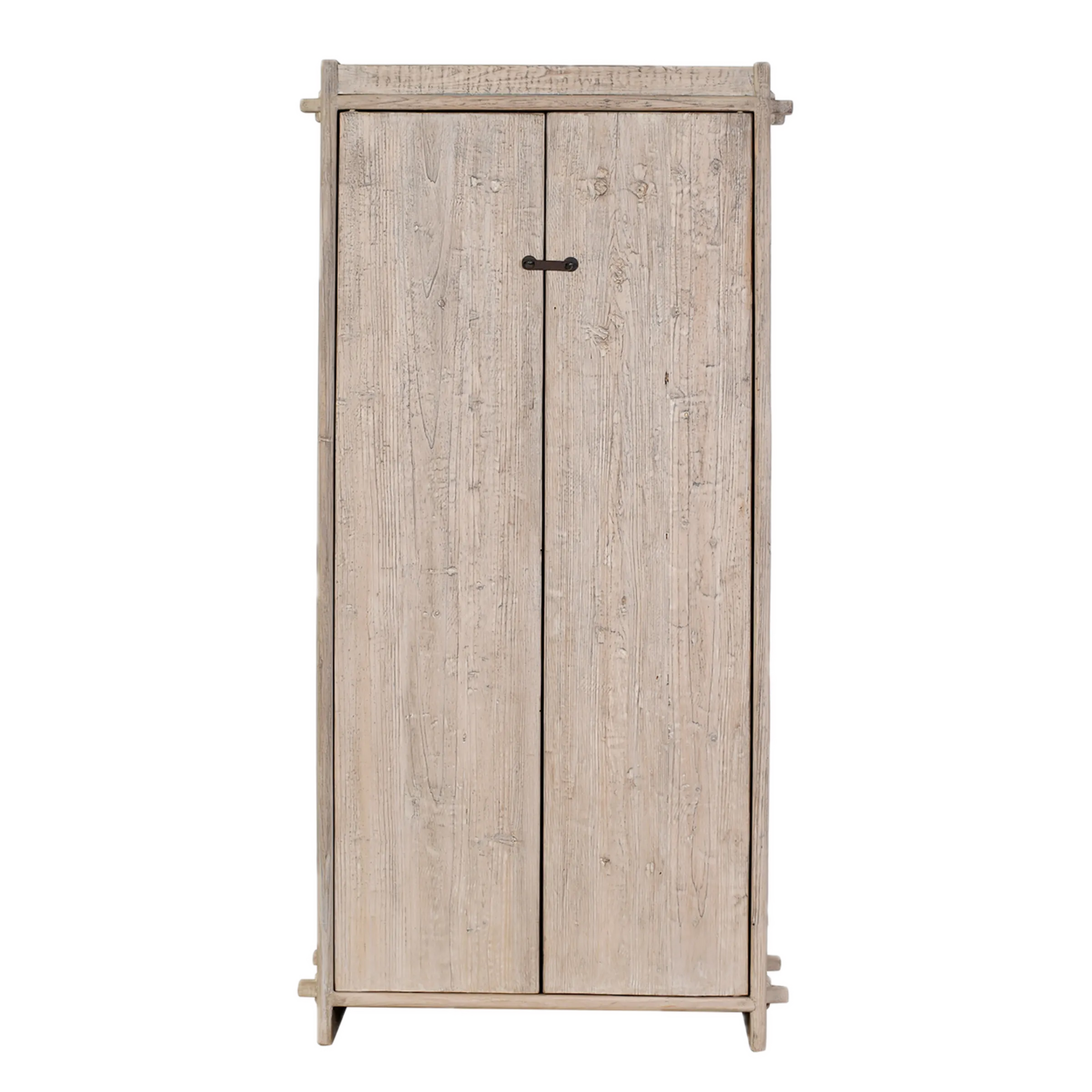 Ankang - Armoire chinoise minimaliste en pin recyclé n°3