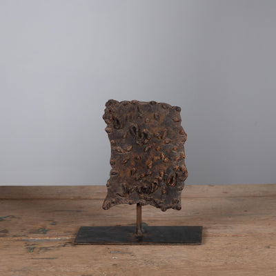 Lakdi - Old BlockPrint Tampon On Stand N ° 8