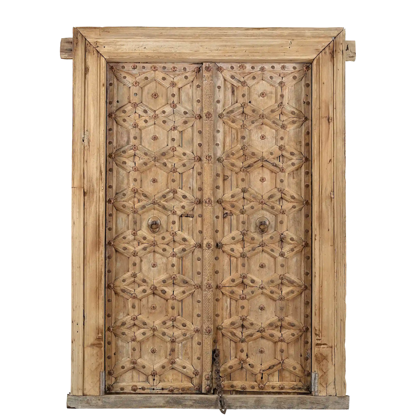 Moga - Old Indian Solid Wood Door