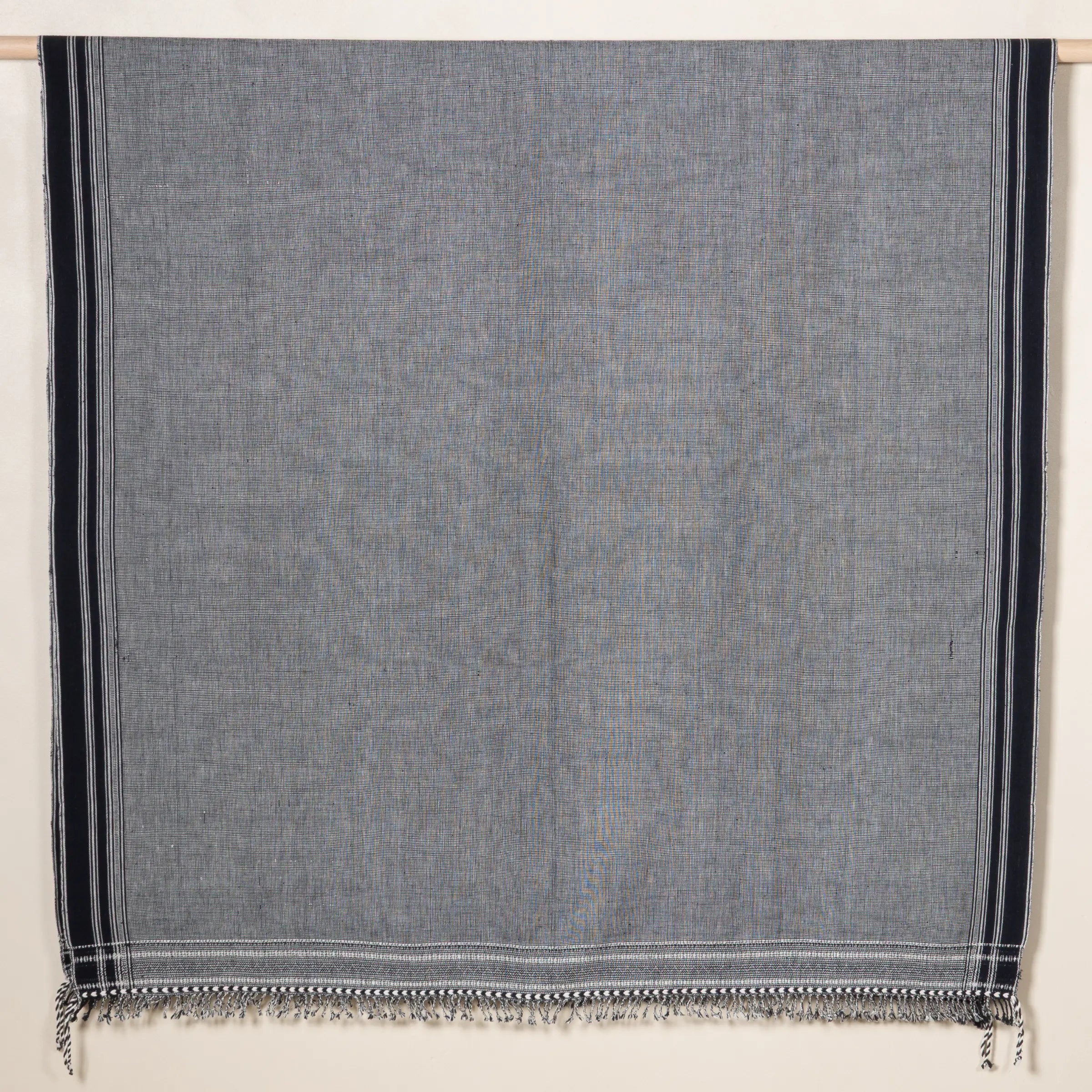 Bahra - Plaid en coton organique tissé à la main