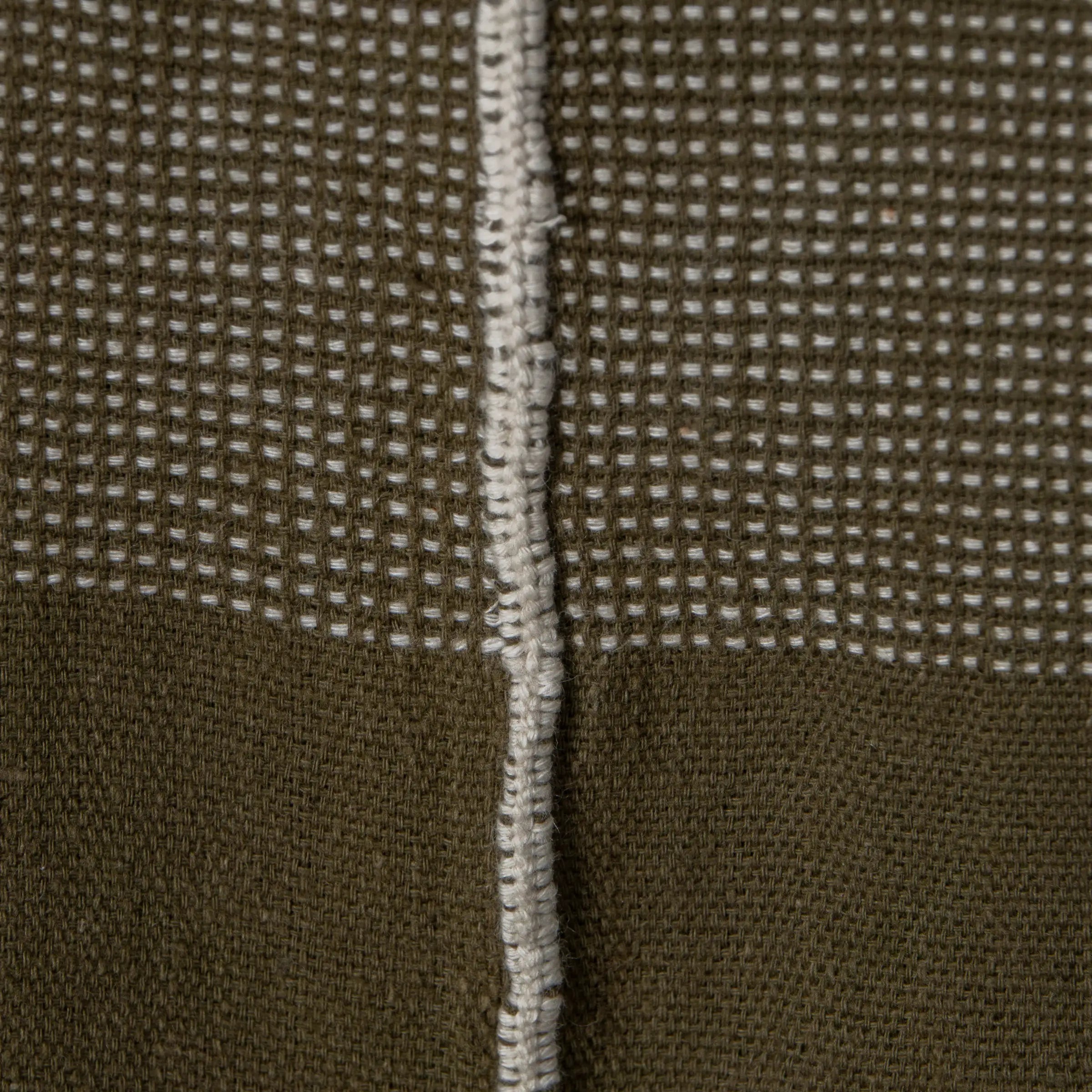 Anka - Plaid en coton organique tissé à la main