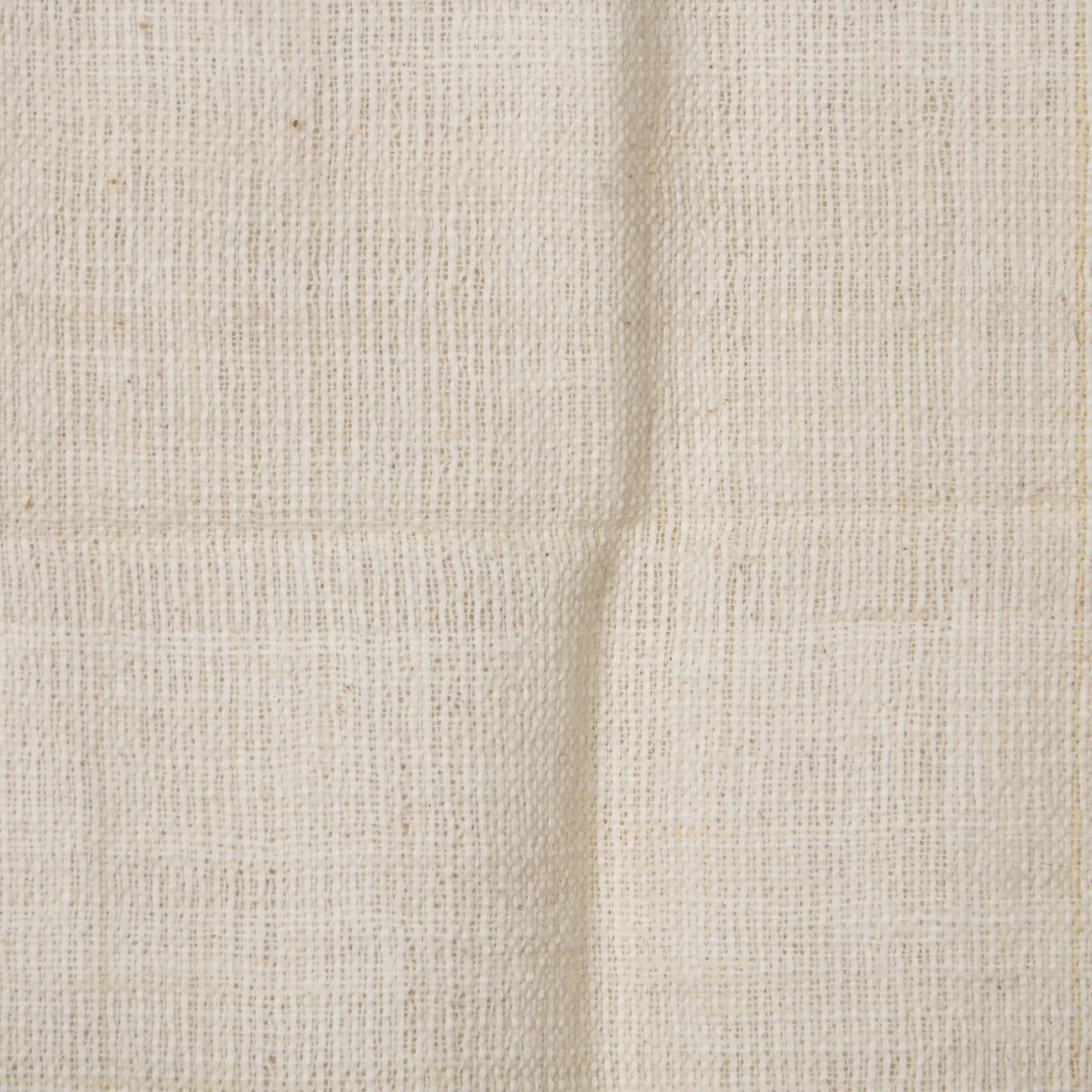 Achkan - Plaid en laine et coton tissé à la main