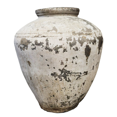 Anaaj - Large Indian jar on Terracotta n ° 24