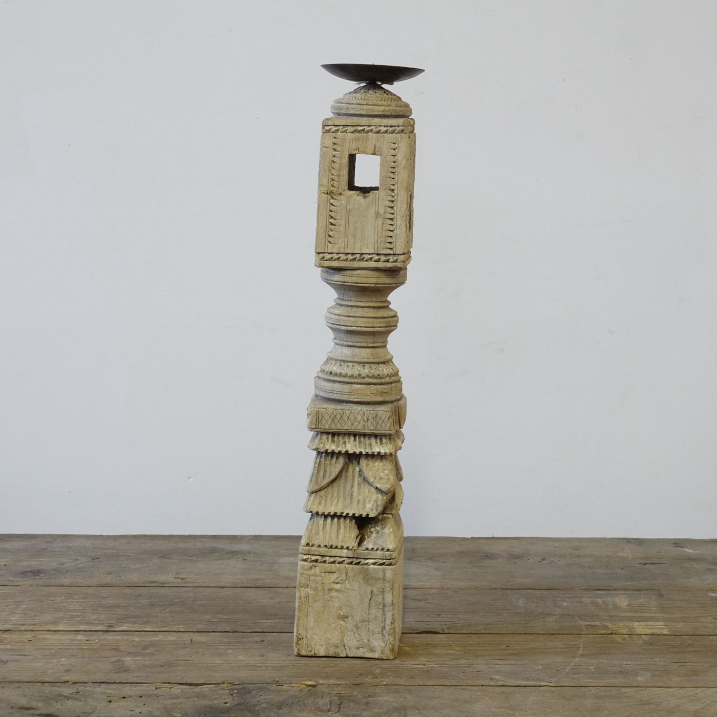 Raas - Wooden candle holder n ° 2