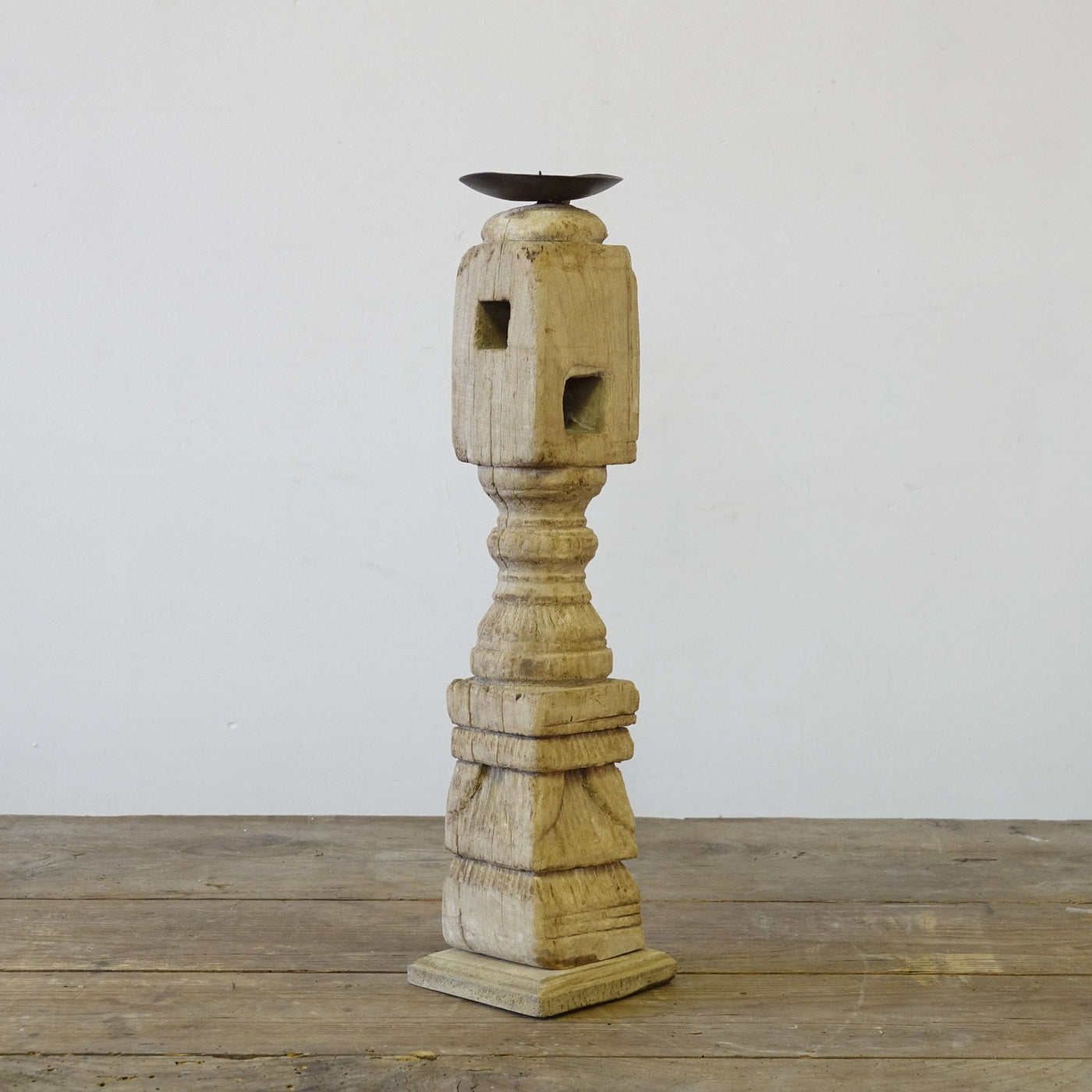 Raas - Wooden candle holder n ° 3