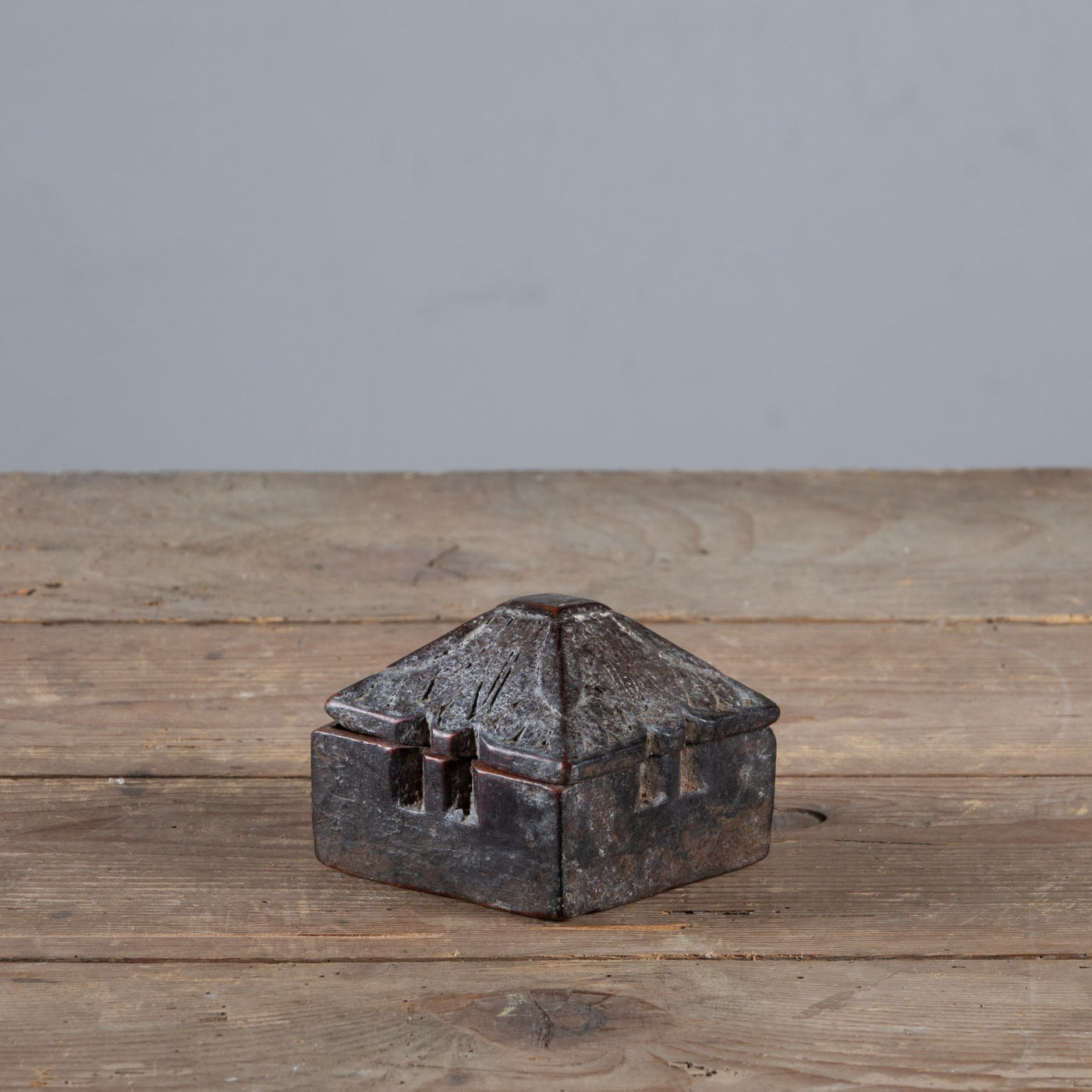 Sindoor - Indian Wooden Tikka Box N ° 35