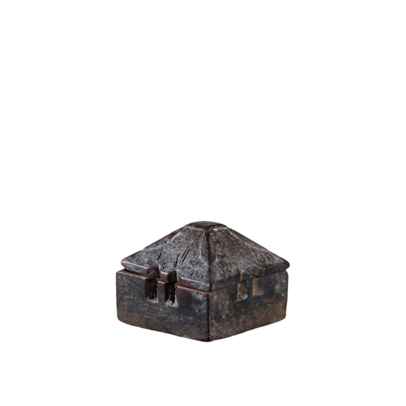 Sindoor - Indian Wooden Tikka Box N ° 35