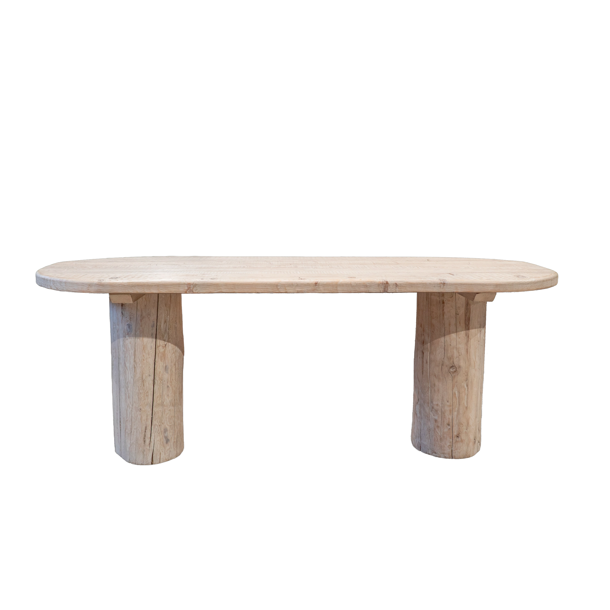 Huyan - Table à manger en pin massif
