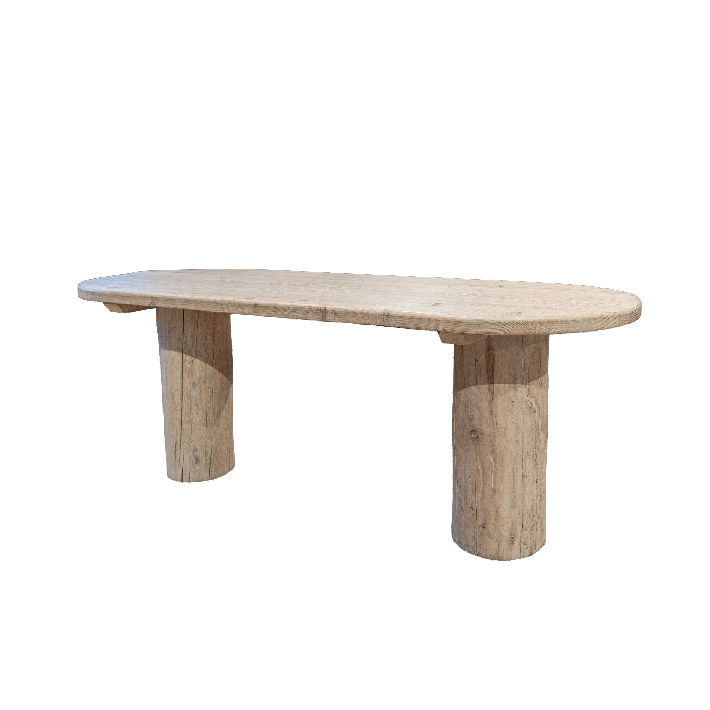 Huyan - Table à manger en pin massif