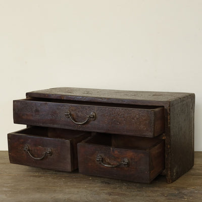 Tenali - Bedside table with drawers n ° 6