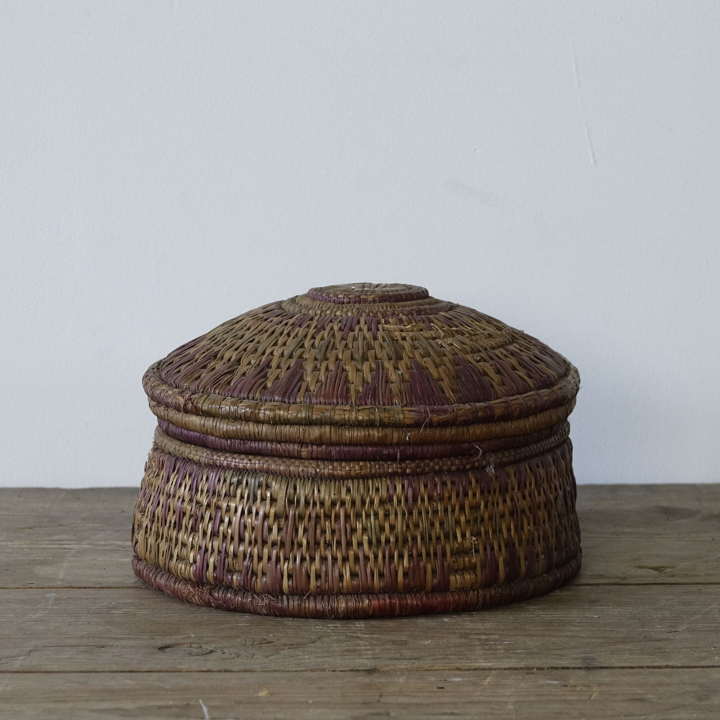 UDUPI - Braided straw Indian box n ° 1