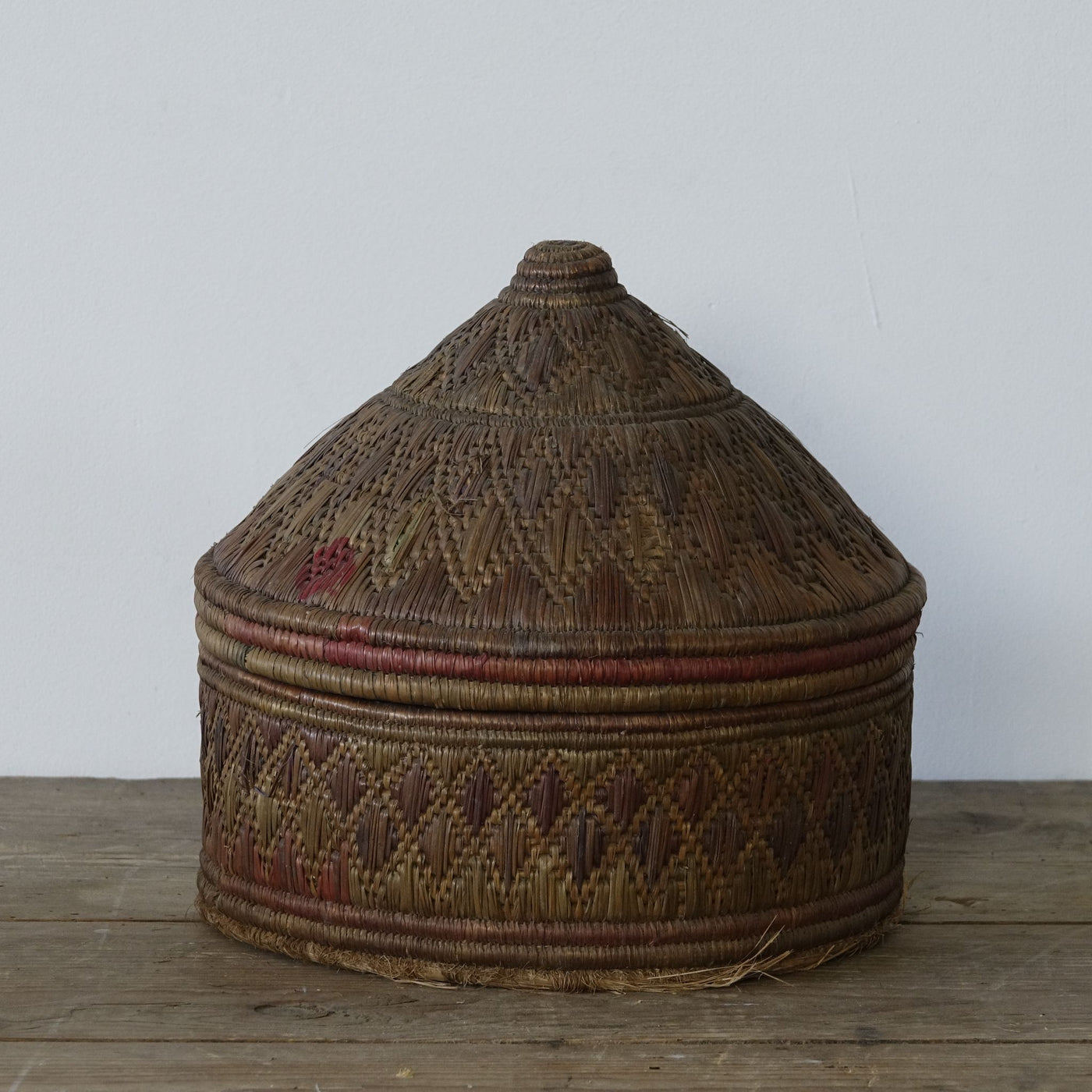 UDUPI - Braided straw Indian box n ° 2